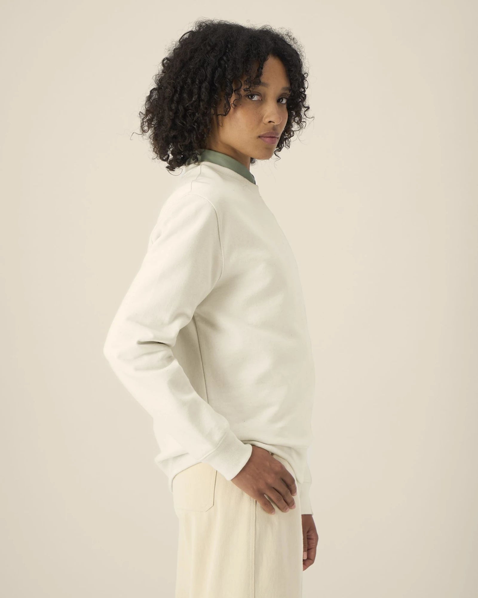 Bluza unisex z bawełny z recyklingu Stanley/Stella z nadrukiem - 35