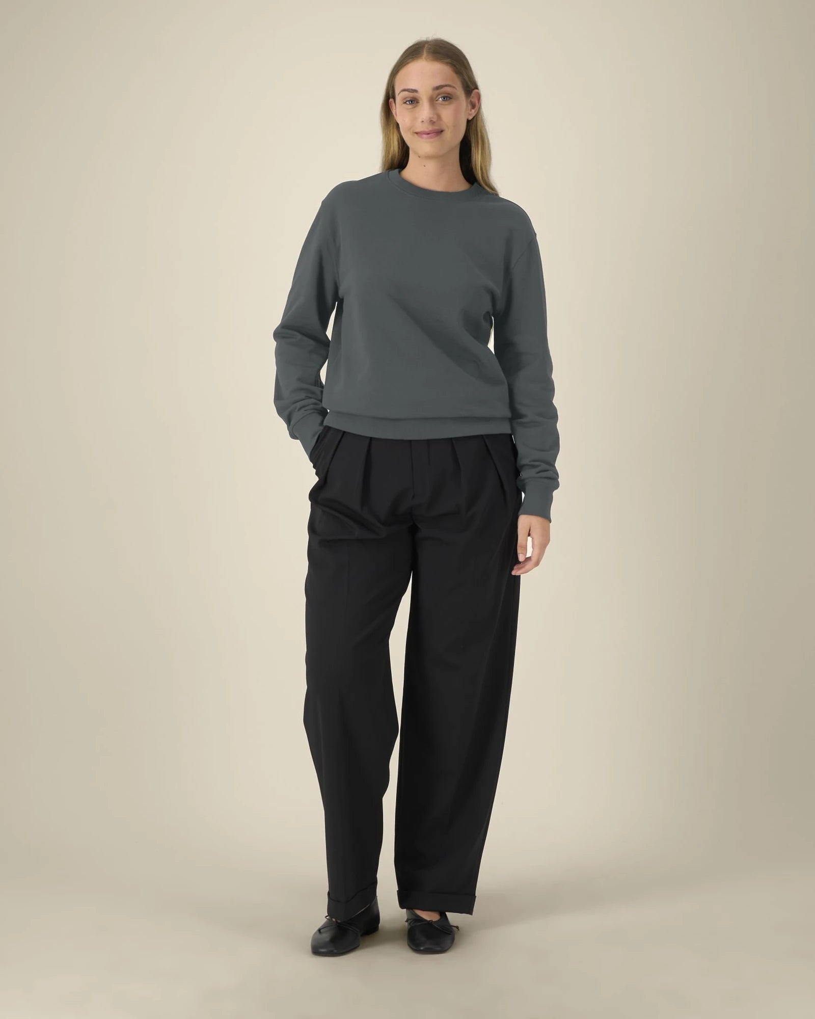 Bluza unisex z bawełny z recyklingu Stanley/Stella z nadrukiem - 74