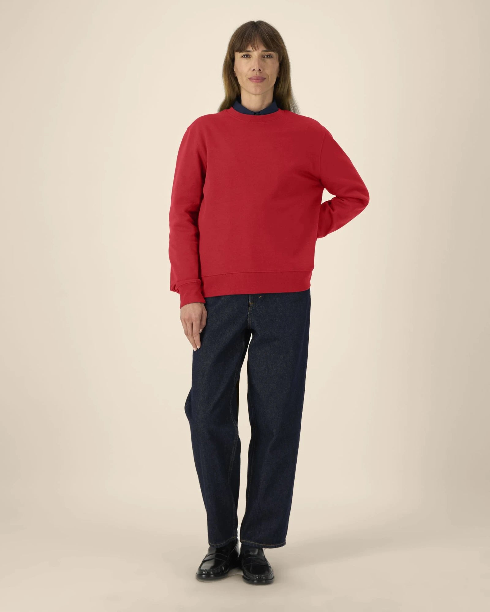 Bluza unisex z bawełny z recyklingu Stanley/Stella z nadrukiem - 46