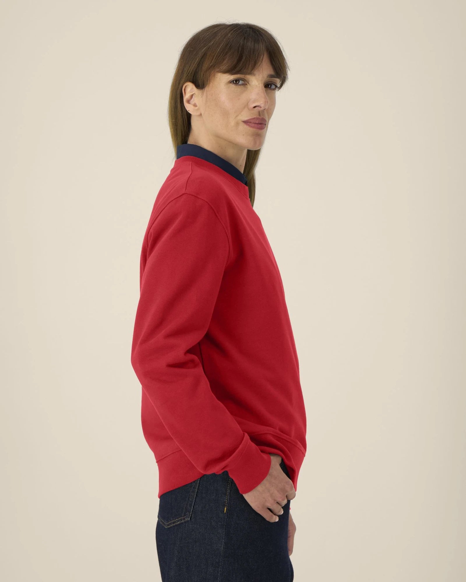 Bluza unisex z bawełny z recyklingu Stanley/Stella z nadrukiem - 49