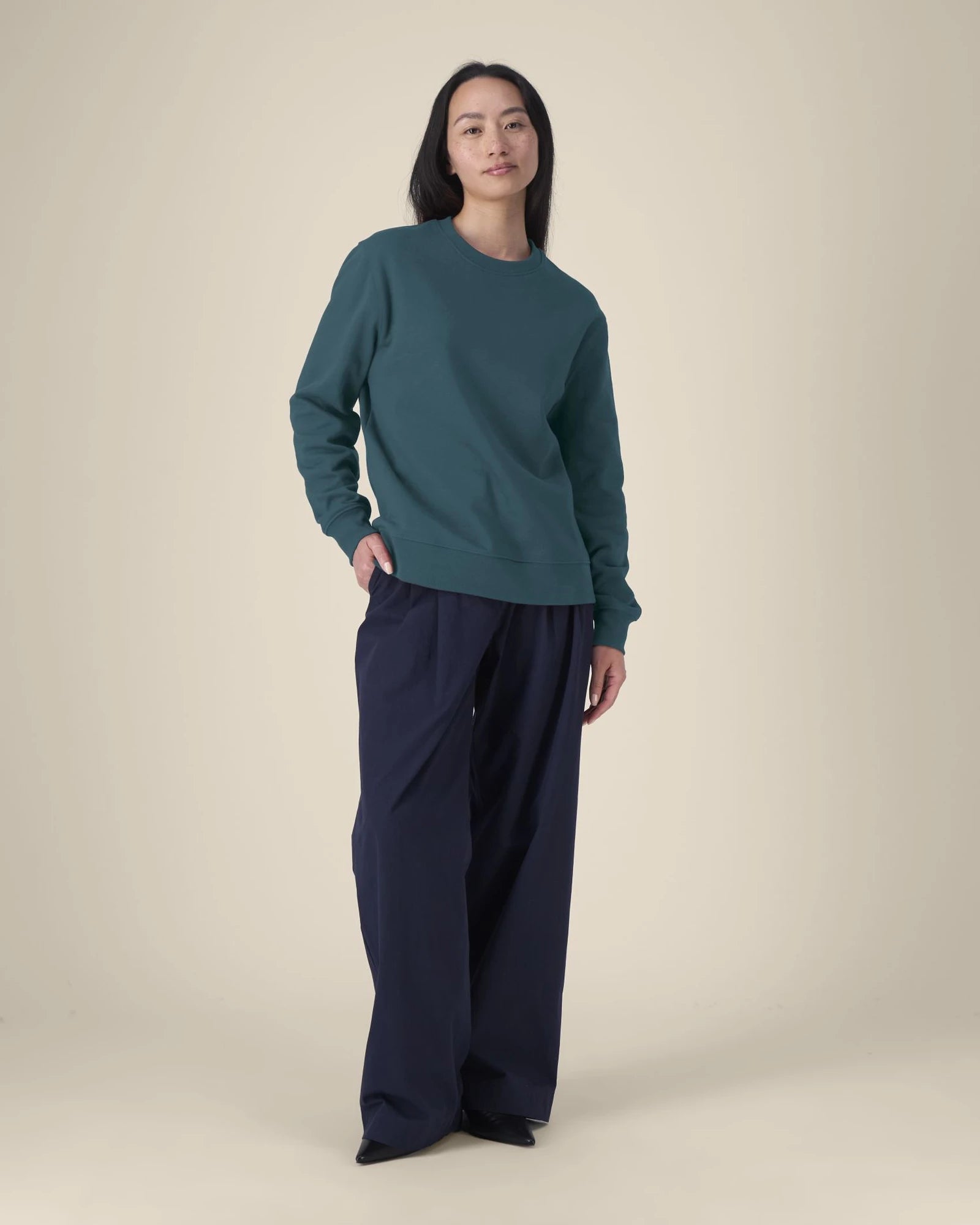 Bluza unisex z bawełny z recyklingu Stanley/Stella z nadrukiem - Stargazer