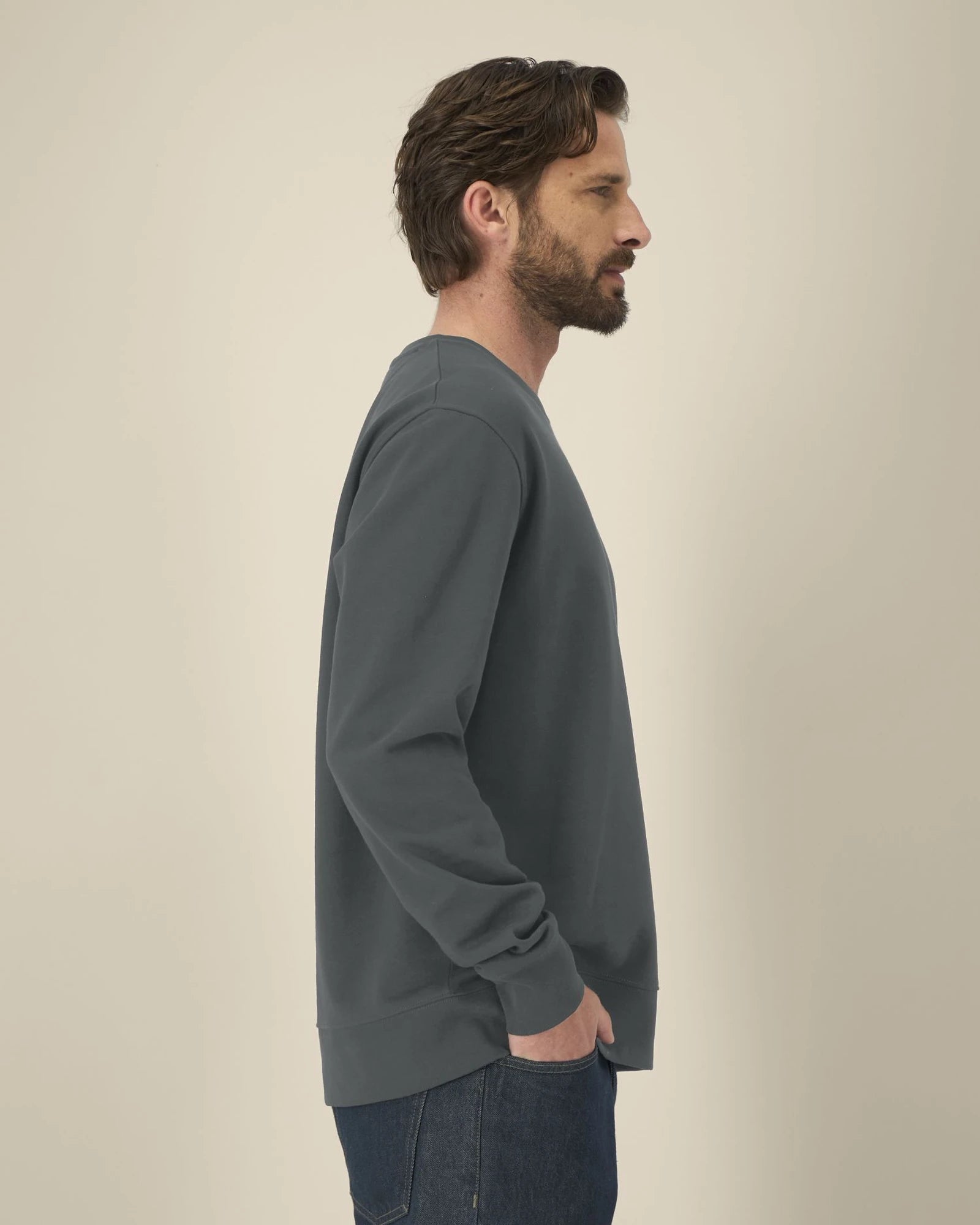 Bluza unisex z bawełny z recyklingu Stanley/Stella z nadrukiem - 73