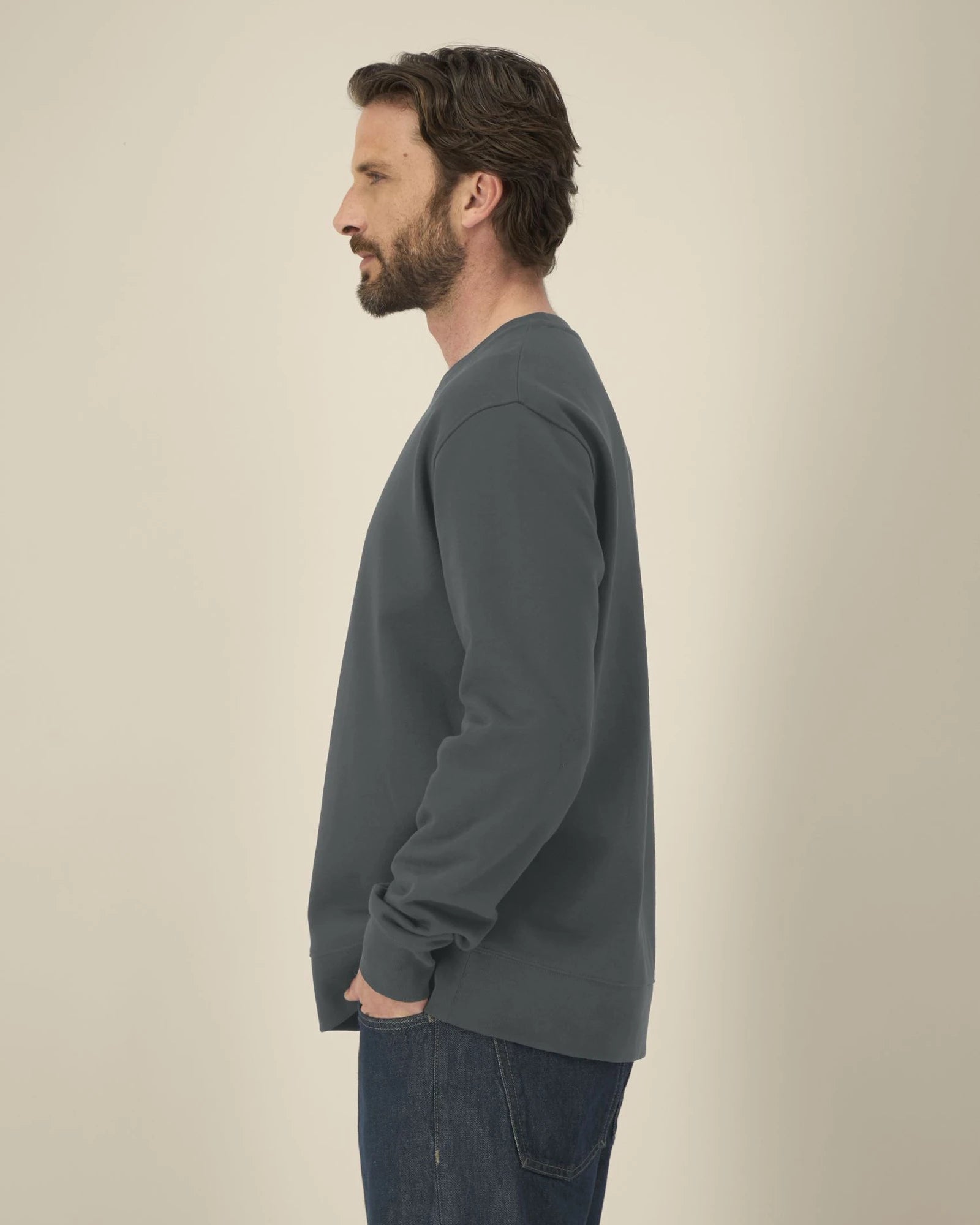 Bluza unisex z bawełny z recyklingu Stanley/Stella z nadrukiem - 72