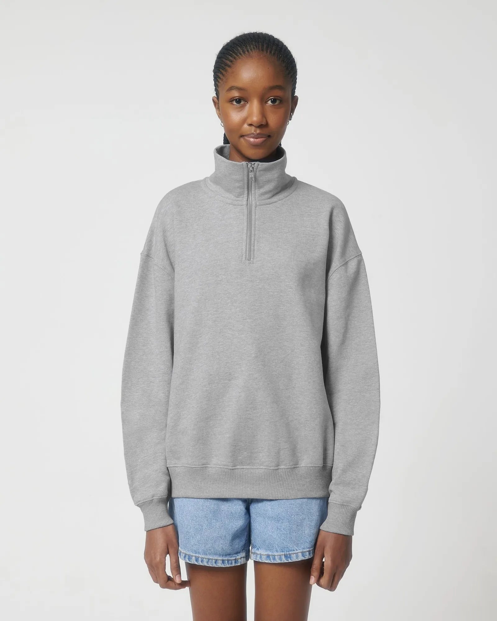 Bluza unisex z bawełny organicznej Stanley/Stella Miller z nadrukiem - 9