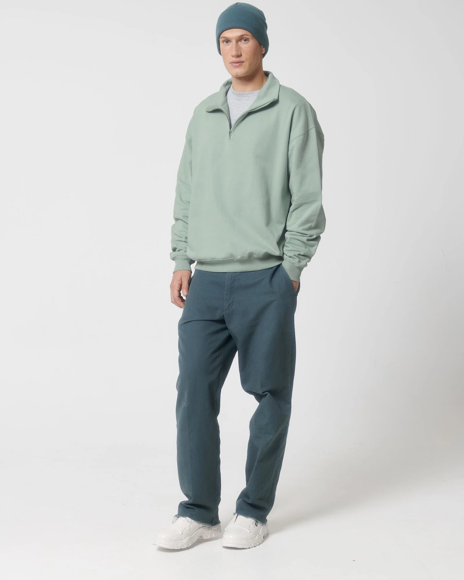 Bluza unisex z bawełny organicznej Stanley/Stella Miller z nadrukiem - 14