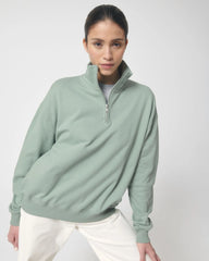 Bluza unisex z bawełny organicznej Stanley/Stella Miller z nadrukiem - Aloes