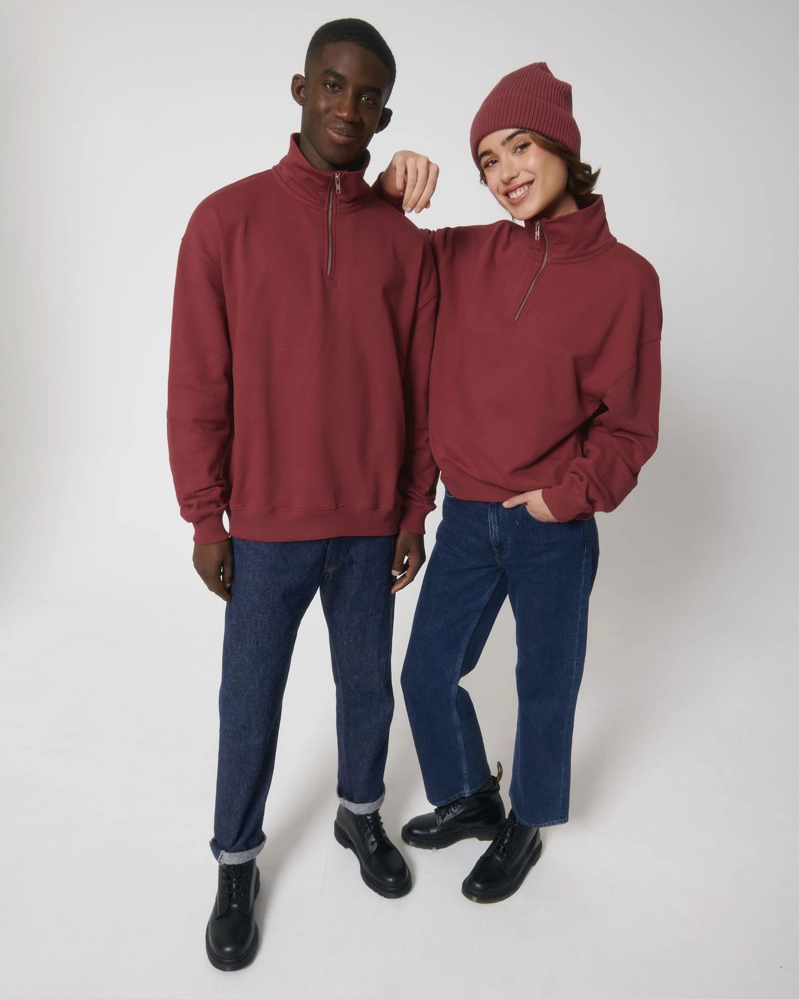 Bluza unisex z bawełny organicznej Stanley/Stella Miller z nadrukiem - 10