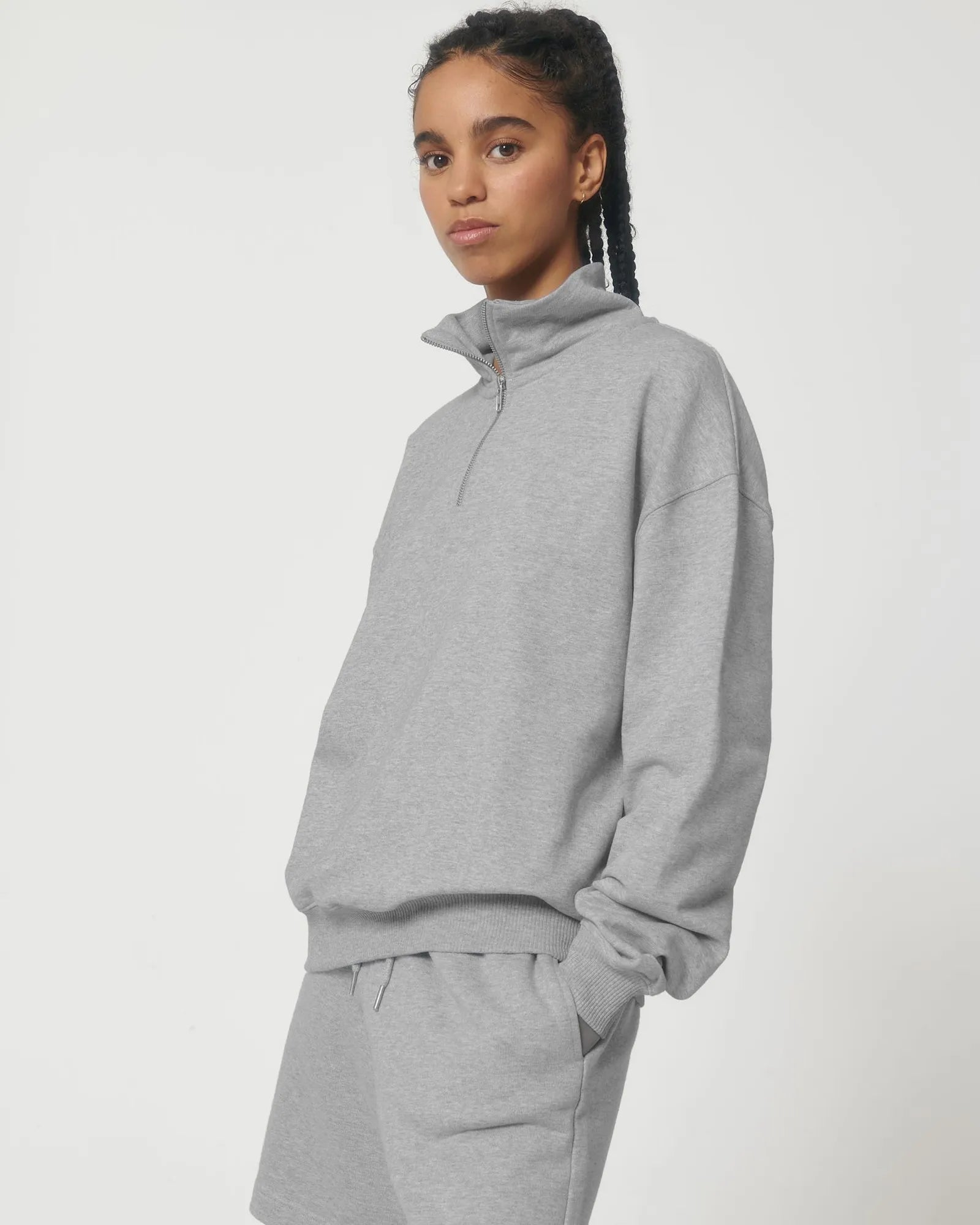 Bluza unisex z bawełny organicznej Stanley/Stella Miller z nadrukiem - 8