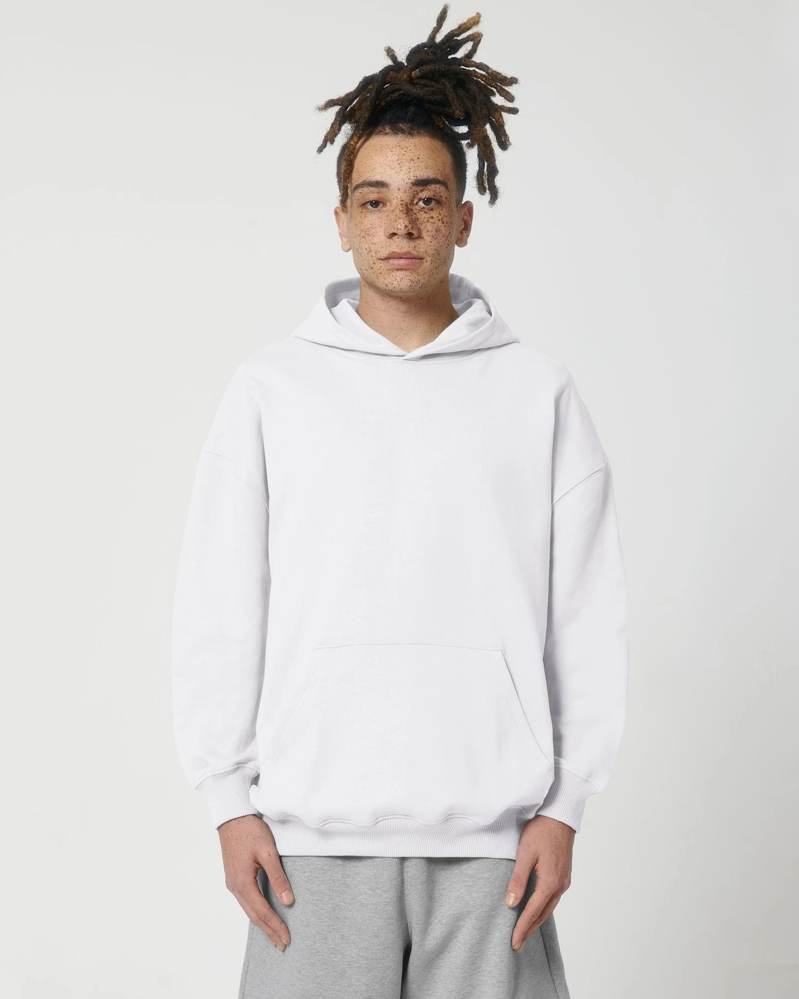 Bluza z kapturem unisex z bawełny organicznej Stanley/Stella Cooper z nadrukiem - 4