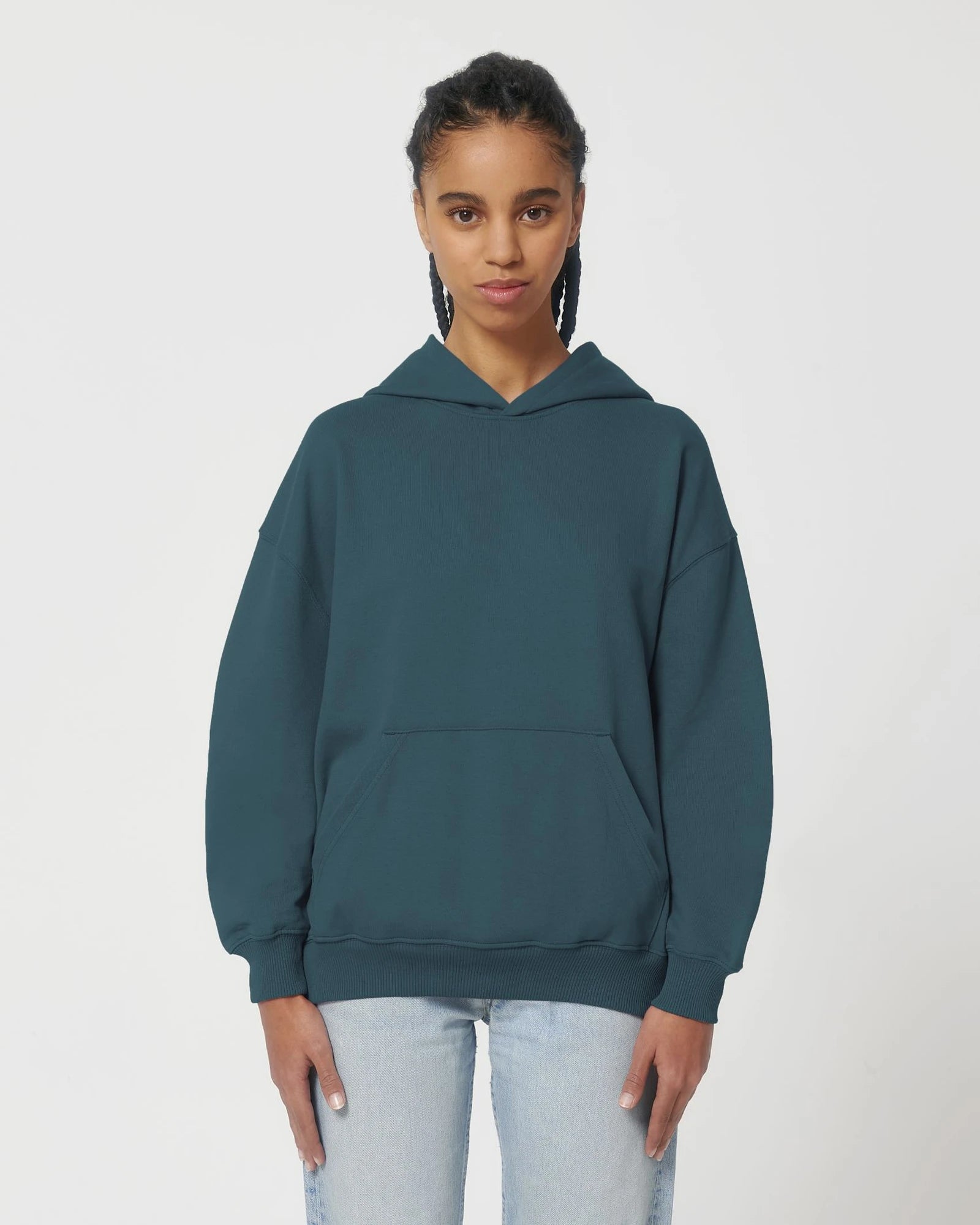 Bluza z kapturem unisex z bawełny organicznej Stanley/Stella Cooper z nadrukiem - 40
