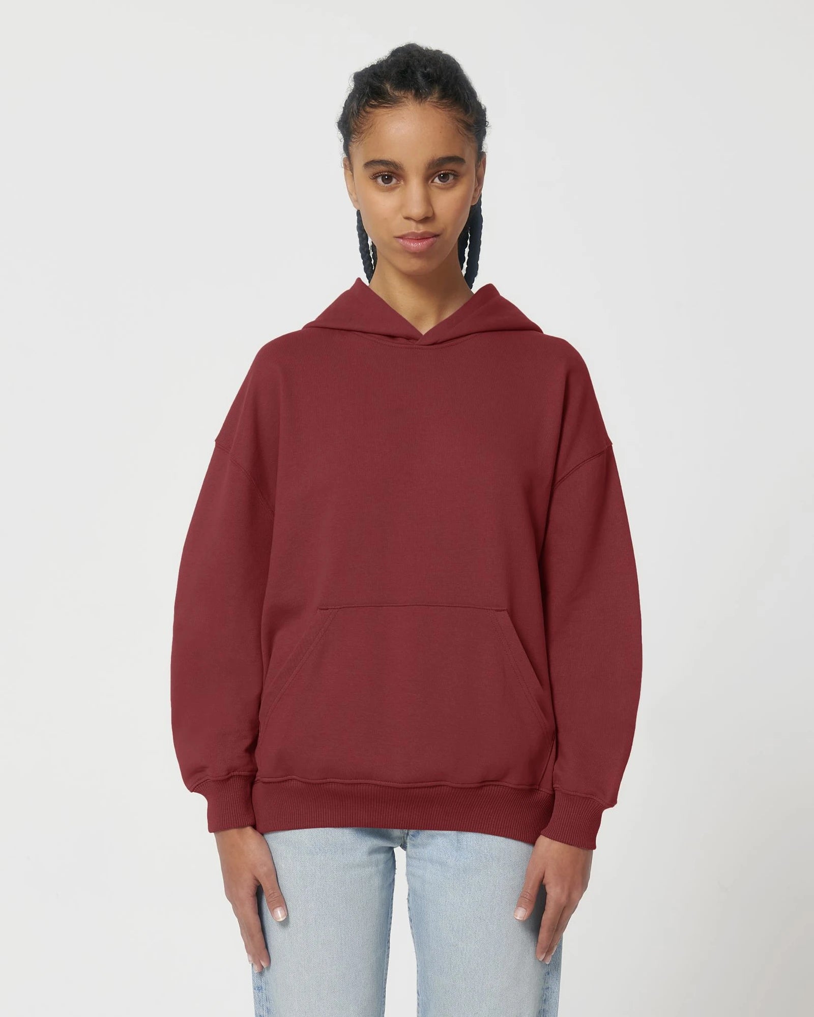 Bluza z kapturem unisex z bawełny organicznej Stanley/Stella Cooper z nadrukiem - 21