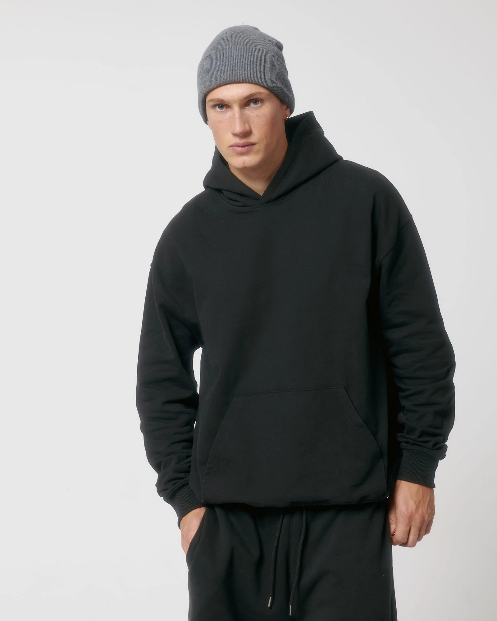 Bluza z kapturem unisex z bawełny organicznej Stanley/Stella Cooper z nadrukiem - 1