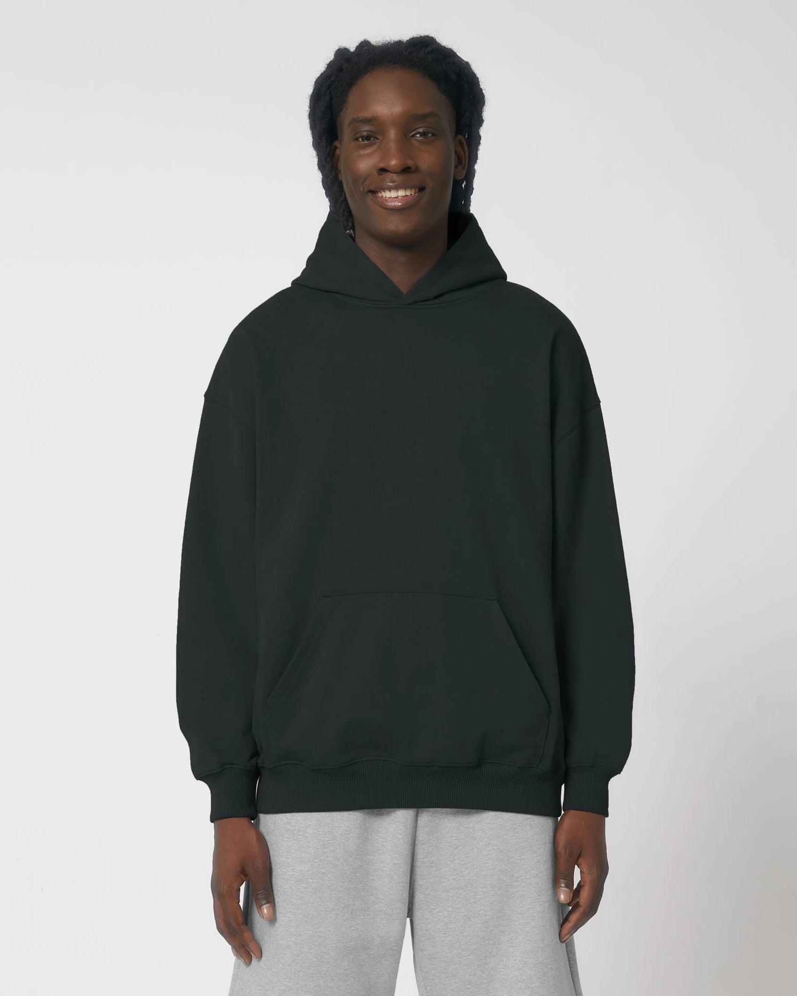 Bluza z kapturem unisex z bawełny organicznej Stanley/Stella Cooper z nadrukiem - 2
