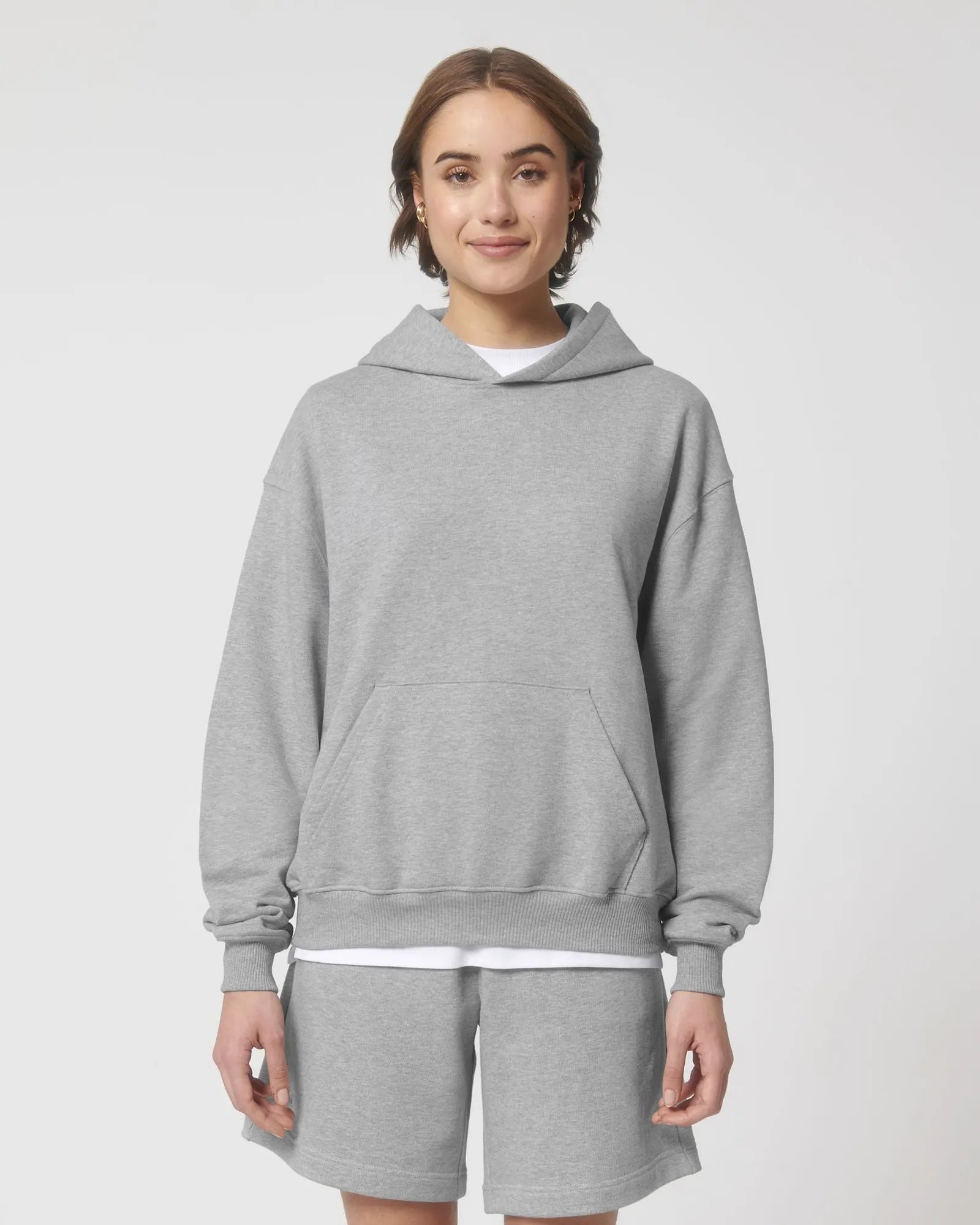 Bluza z kapturem unisex z bawełny organicznej Stanley/Stella Cooper z nadrukiem - 14