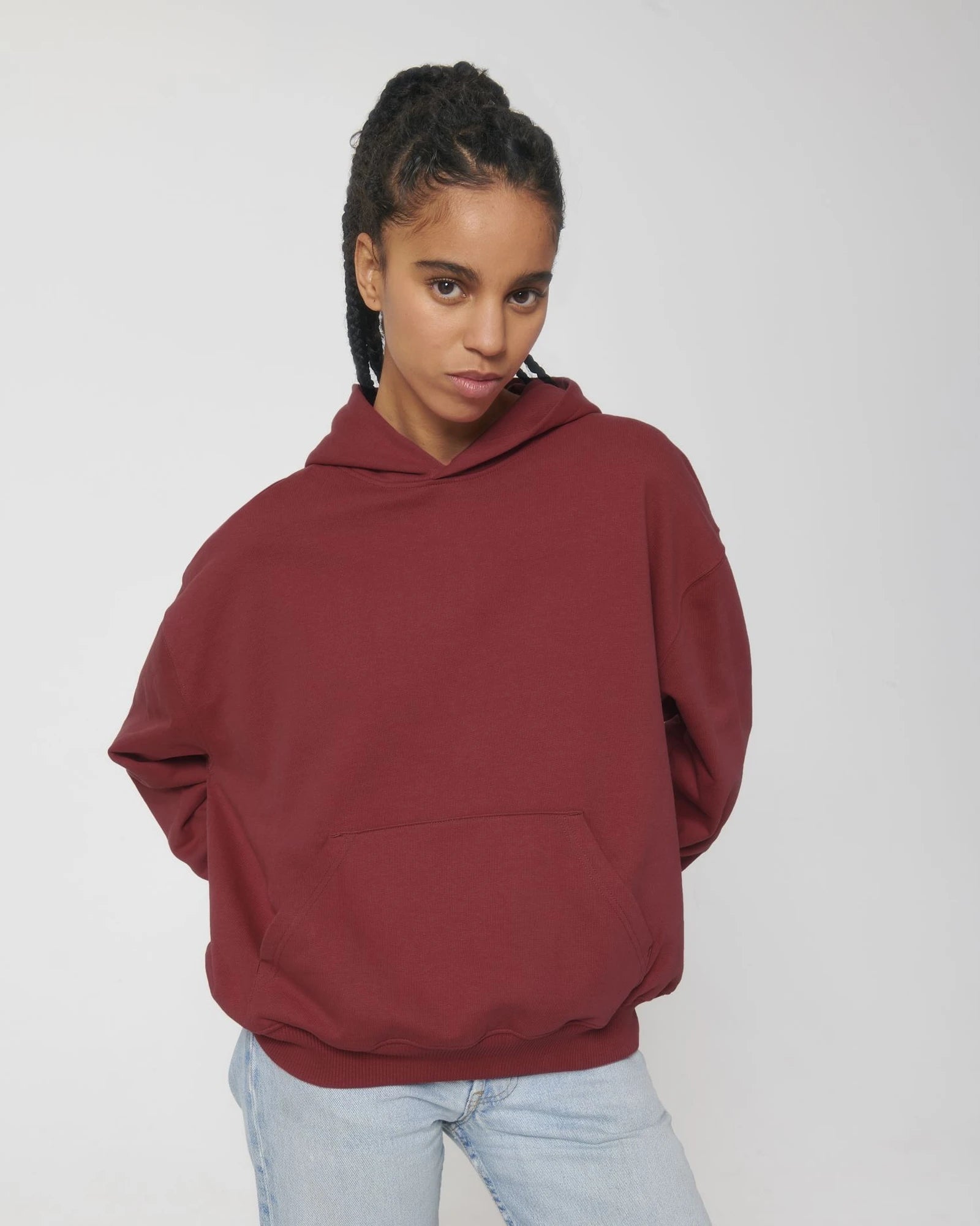 Bluza z kapturem unisex z bawełny organicznej Stanley/Stella Cooper z nadrukiem - 20