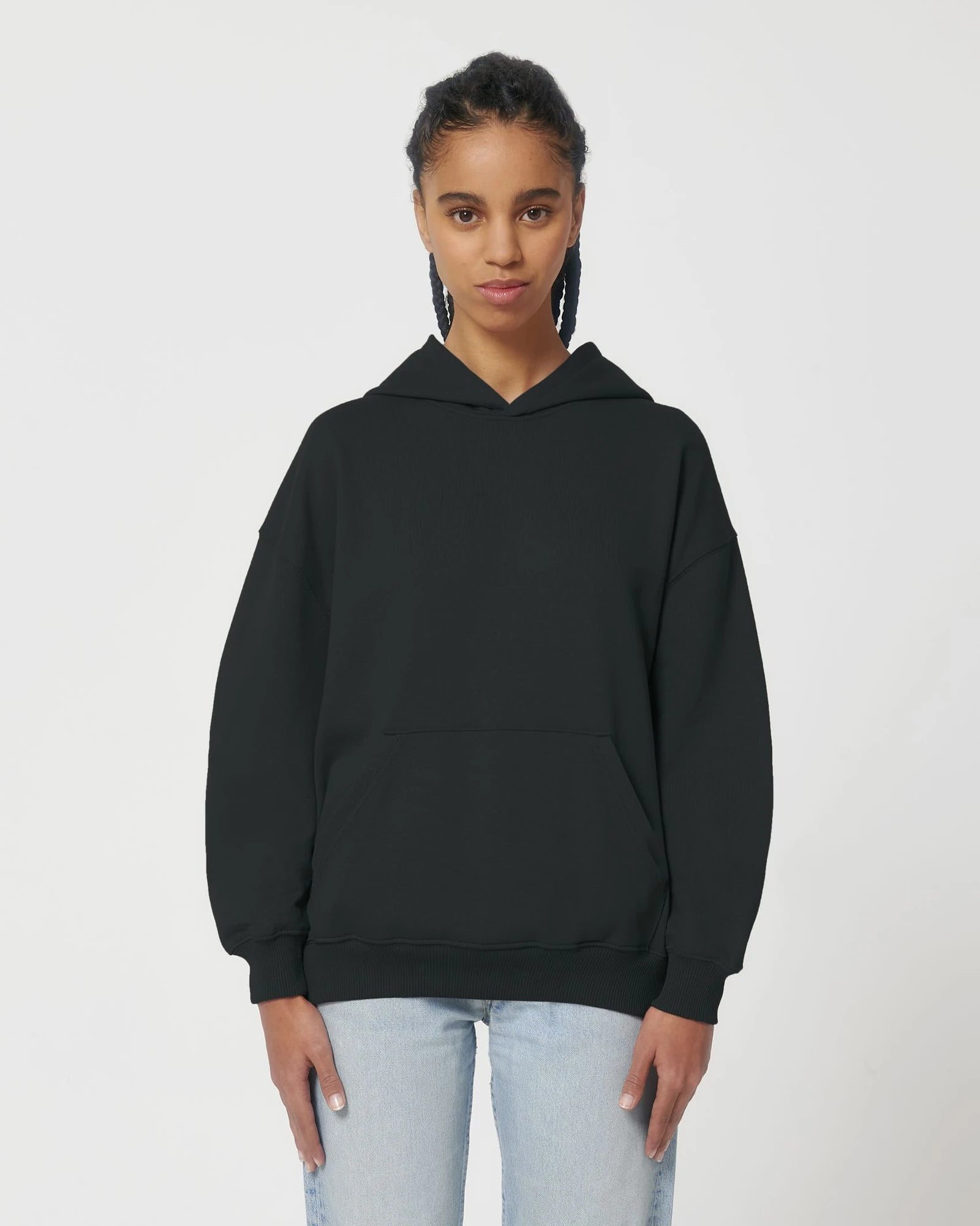 Bluza z kapturem unisex z bawełny organicznej Stanley/Stella Cooper z nadrukiem - 3