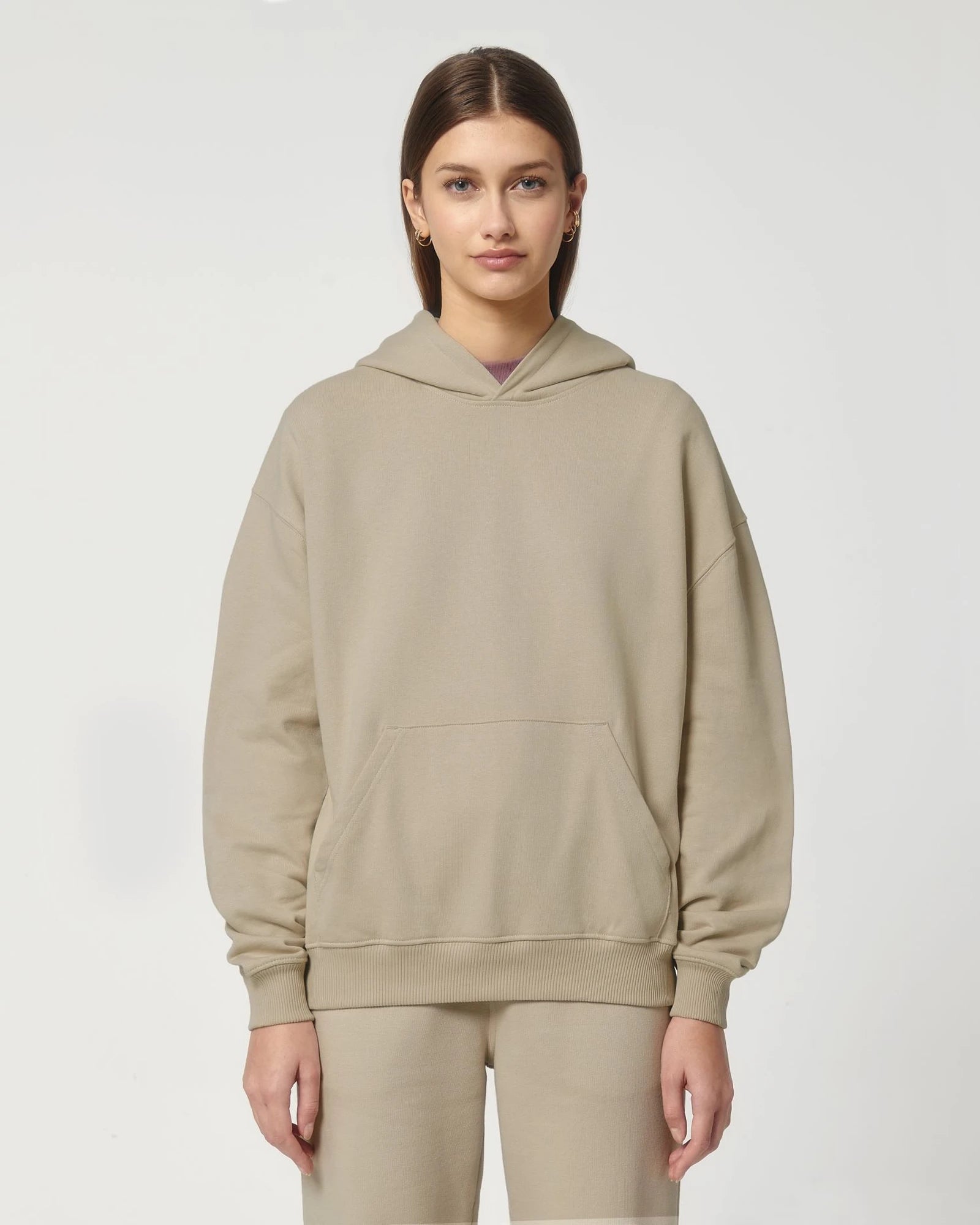 Bluza z kapturem unisex z bawełny organicznej Stanley/Stella Cooper z nadrukiem - 50