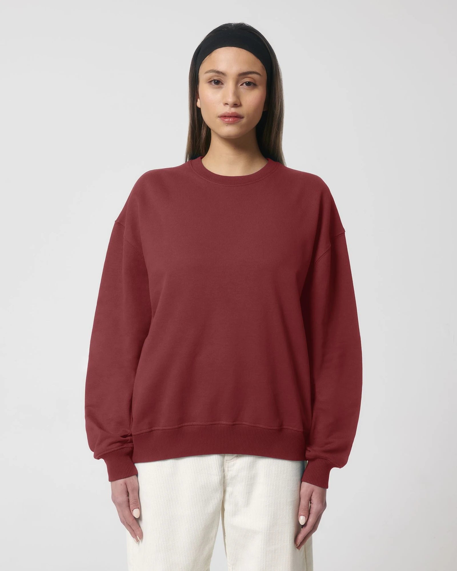 Bluza z okrągłym dekoltem z bawełny organicznej Stanley/Stella Ledger z nadrukiem - 15