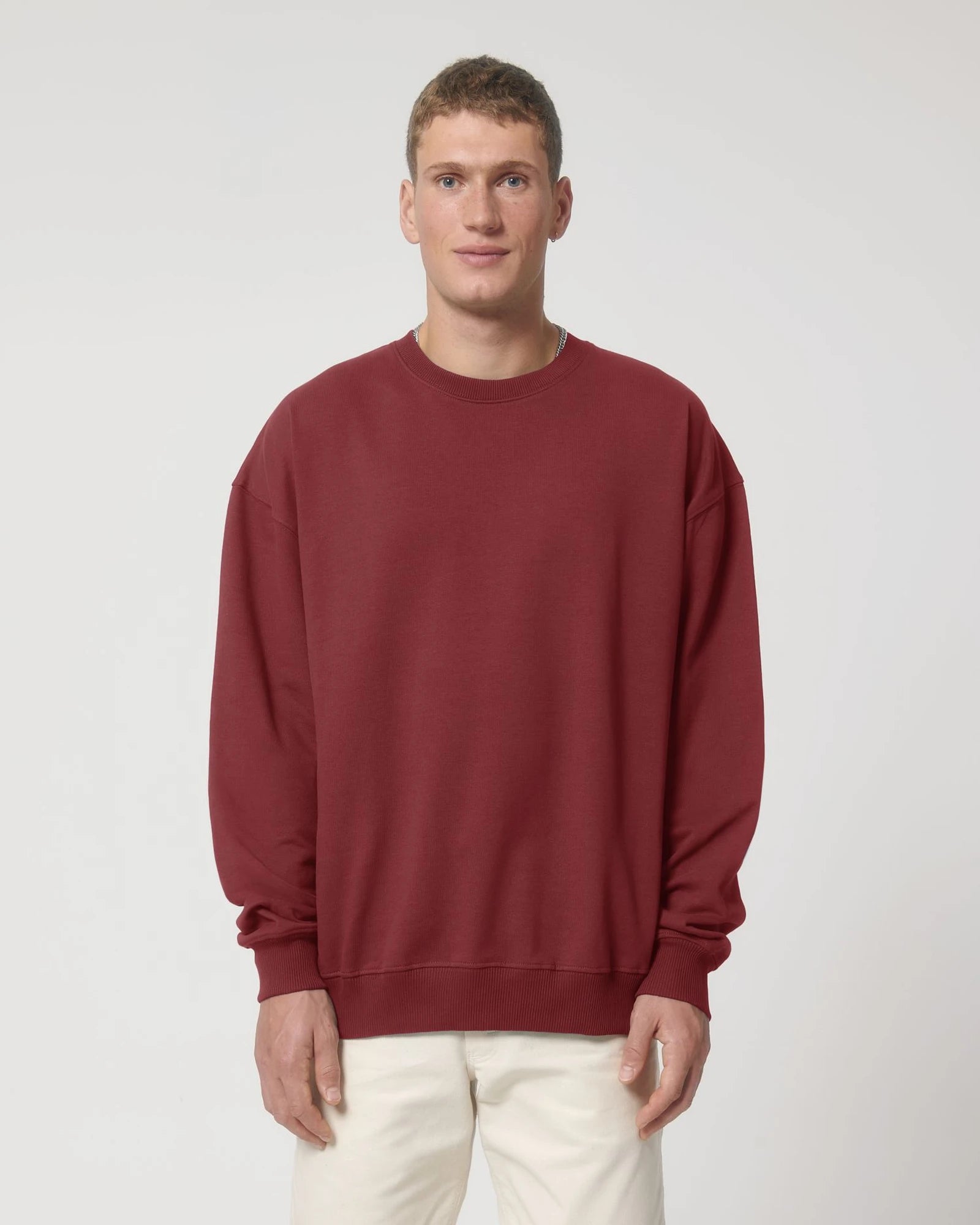 Bluza z okrągłym dekoltem z bawełny organicznej Stanley/Stella Ledger z nadrukiem - 13