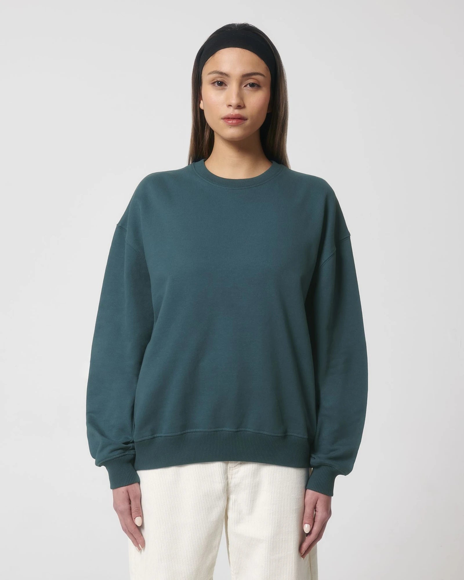 Bluza z okrągłym dekoltem z bawełny organicznej Stanley/Stella Ledger z nadrukiem - 28
