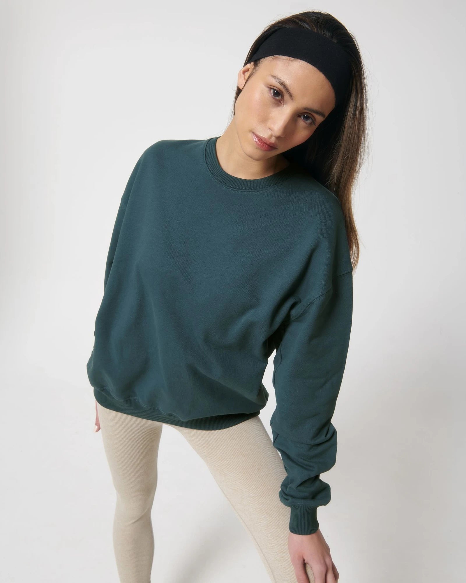 Bluza z okrągłym dekoltem z bawełny organicznej Stanley/Stella Ledger z nadrukiem - 27