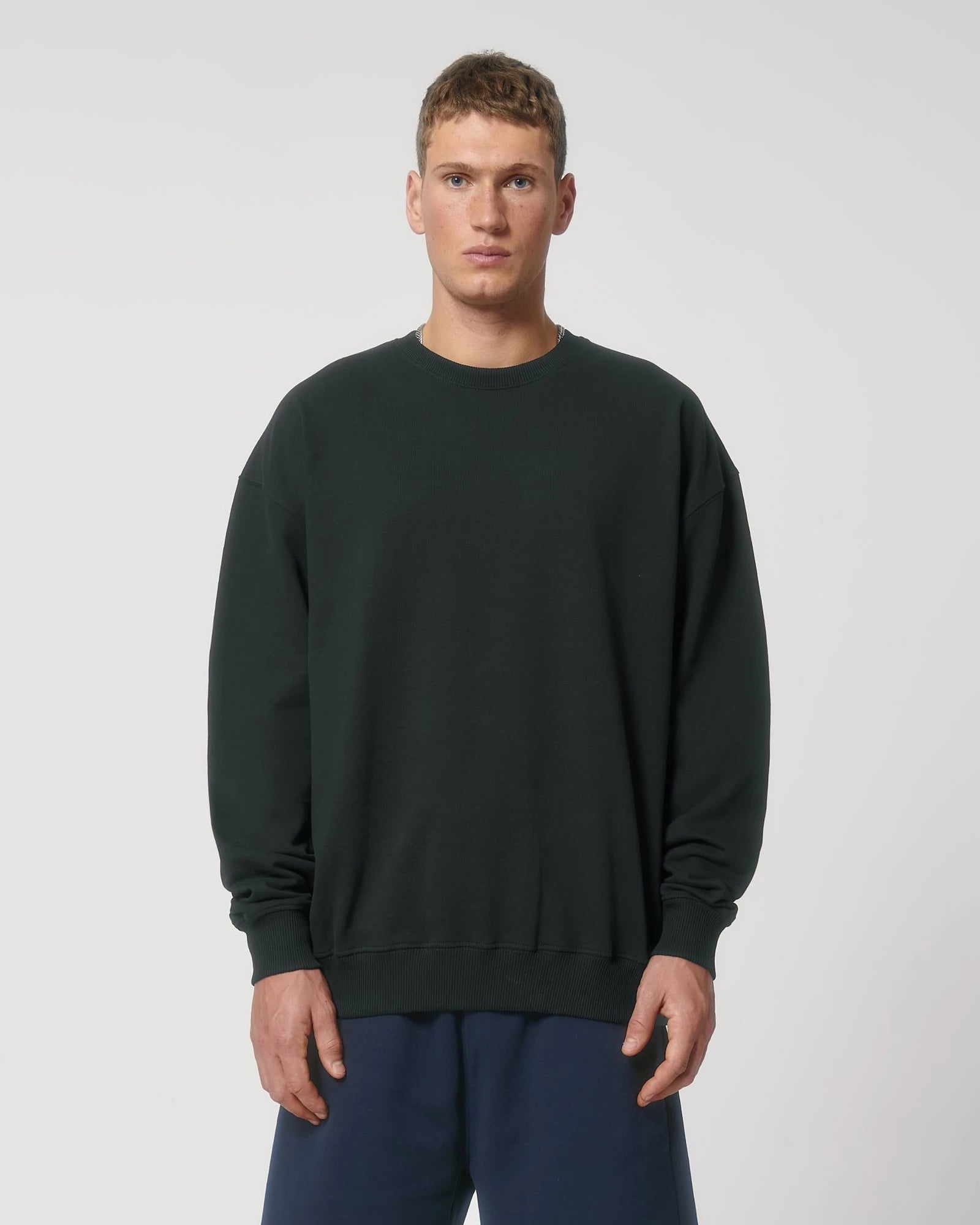 Bluza z okrągłym dekoltem z bawełny organicznej Stanley/Stella Ledger z nadrukiem - 2