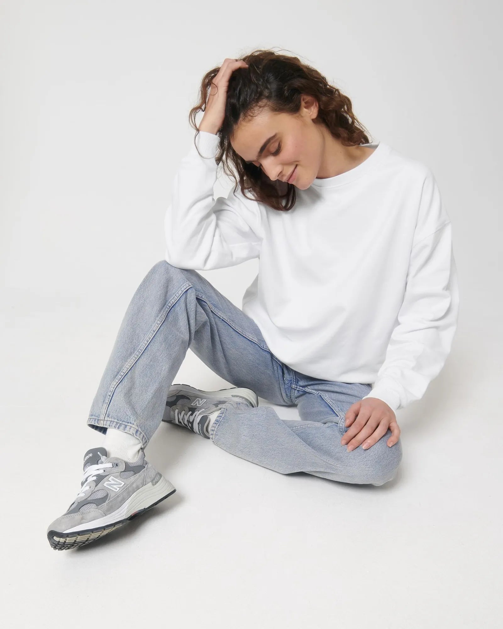 Bluza z okrągłym dekoltem z bawełny organicznej Stanley/Stella Ledger z nadrukiem - 5