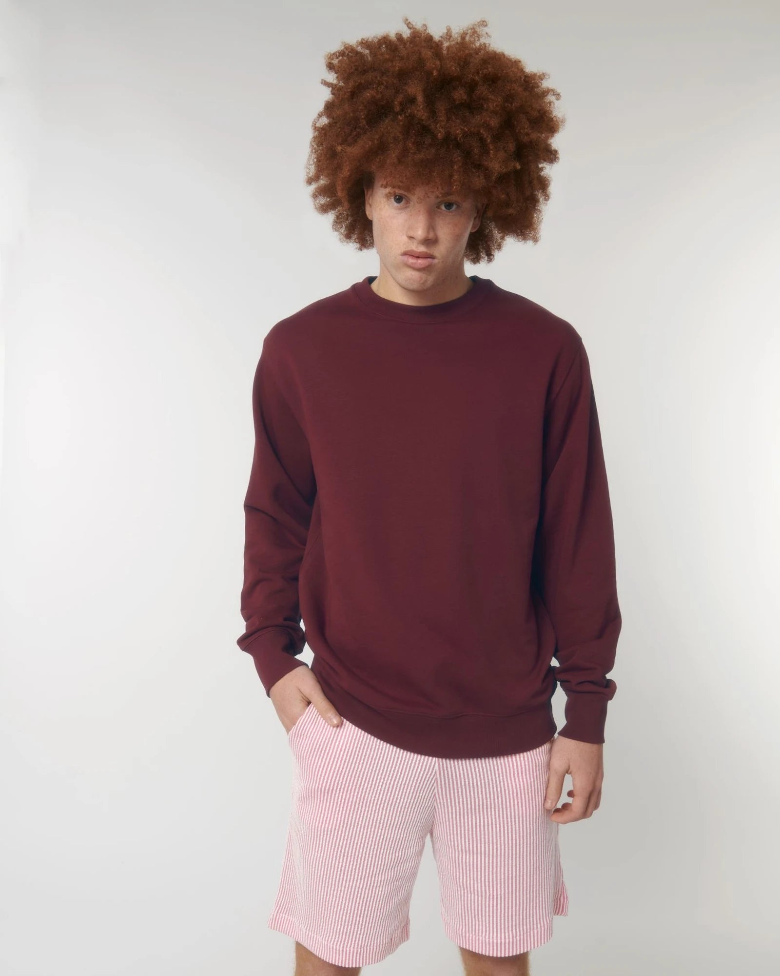 Bluza unisex z bawełny organicznej Stanley/Stella Matcher z nadrukiem - 24