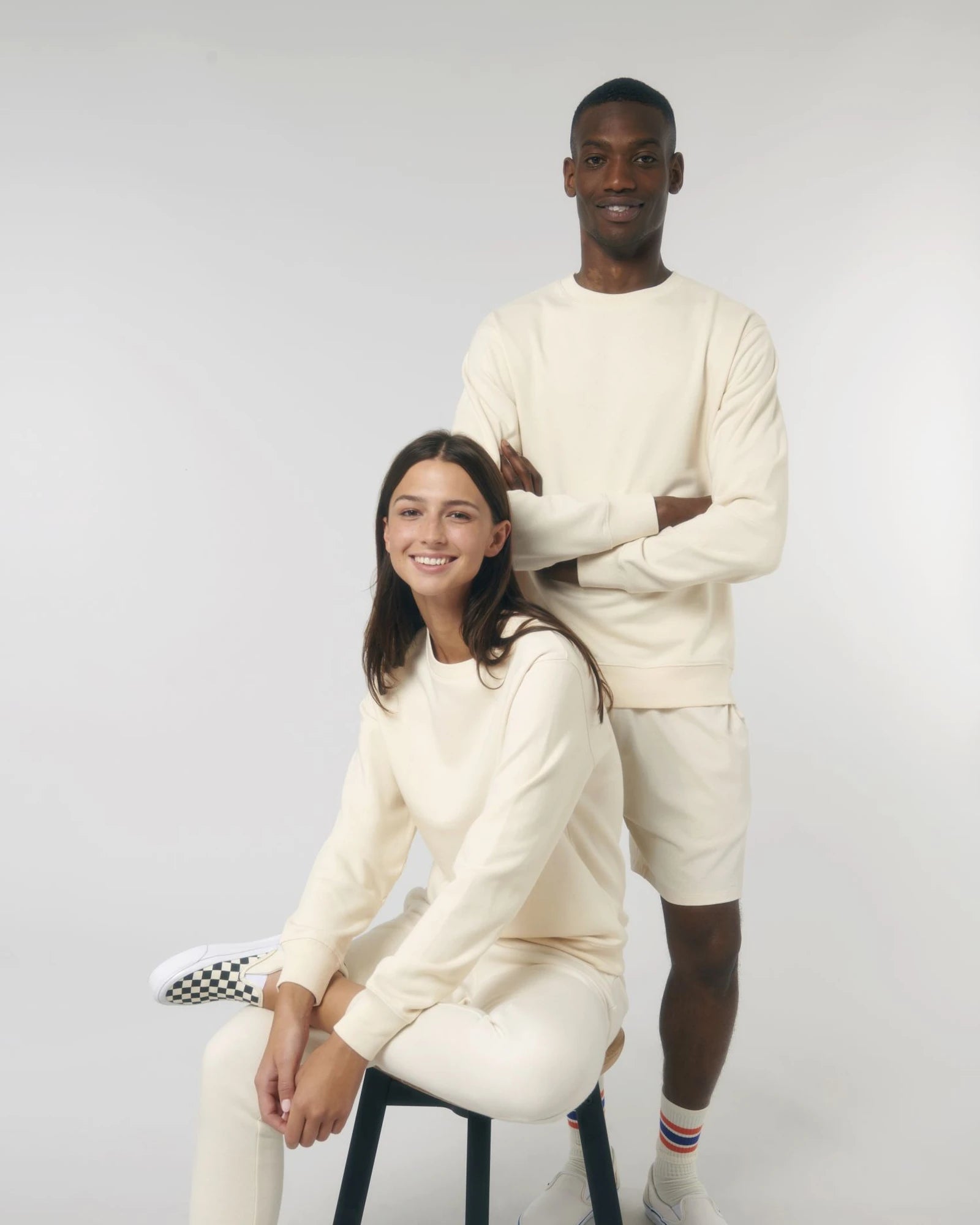 Bluza unisex z bawełny organicznej Stanley/Stella Matcher z nadrukiem - 15