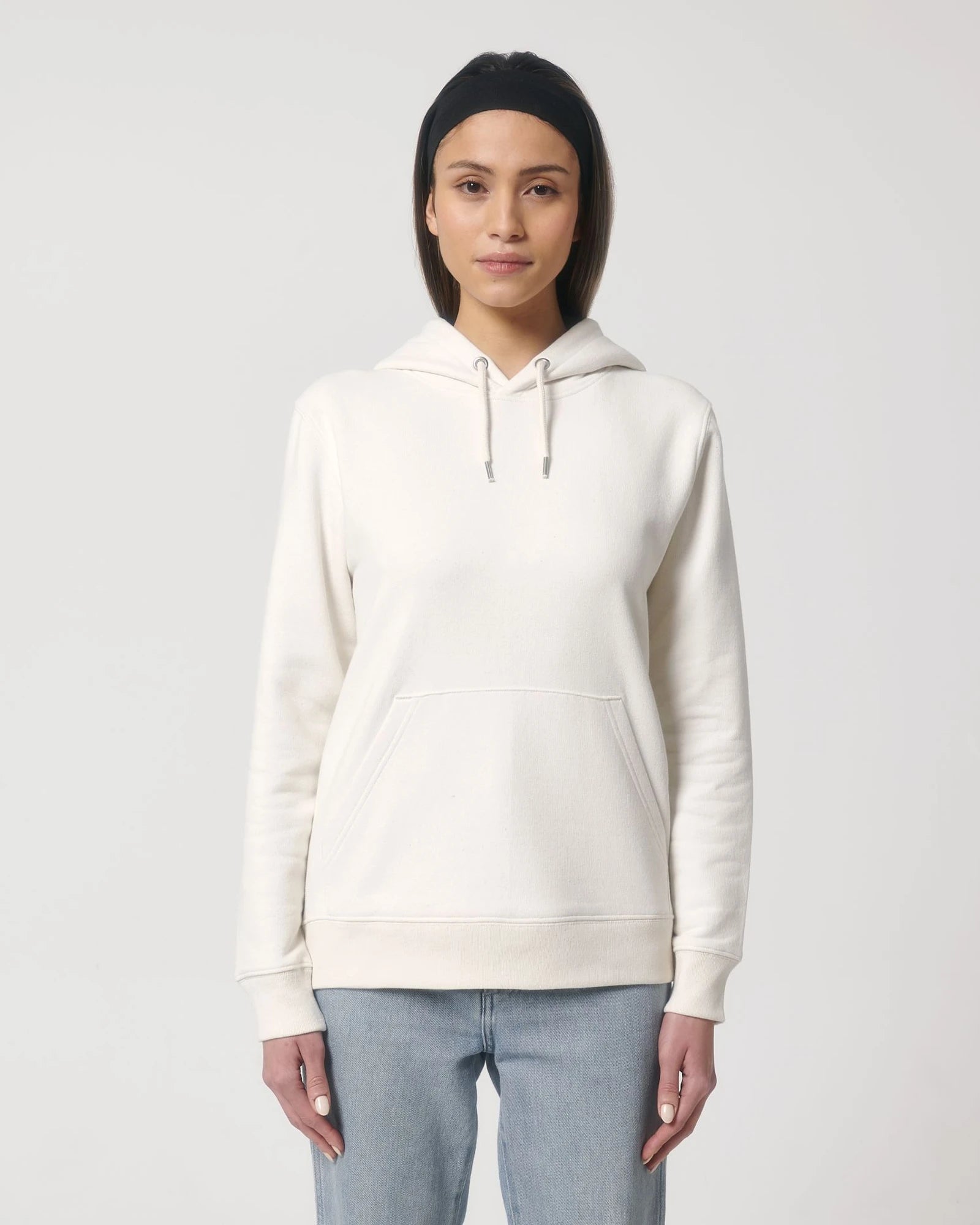 Bluza z kapturem z bawełny z recyklingu Stanley/Stella RE-Cruiser z nadrukiem - 6