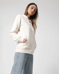 Bluza z kapturem z bawełny z recyklingu Stanley/Stella RE-Cruiser z nadrukiem - 5
