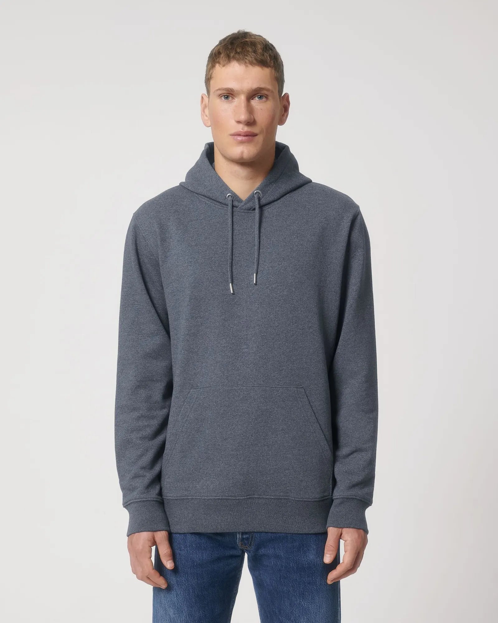 Bluza z kapturem z bawełny z recyklingu Stanley/Stella RE-Cruiser z nadrukiem - 2