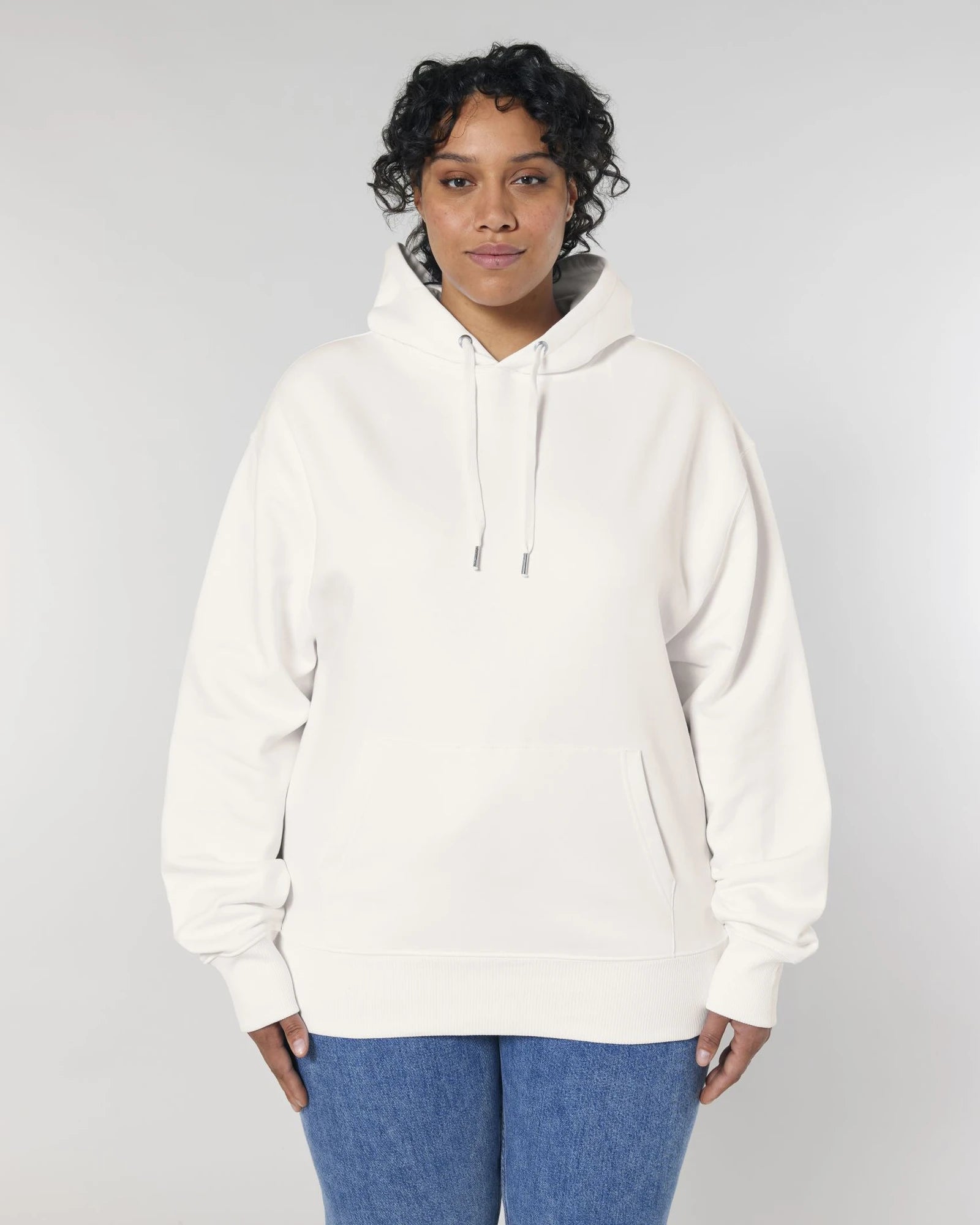 Bluza z kapturem unisex z bawełny organicznej Slammer z nadrukiem - 36