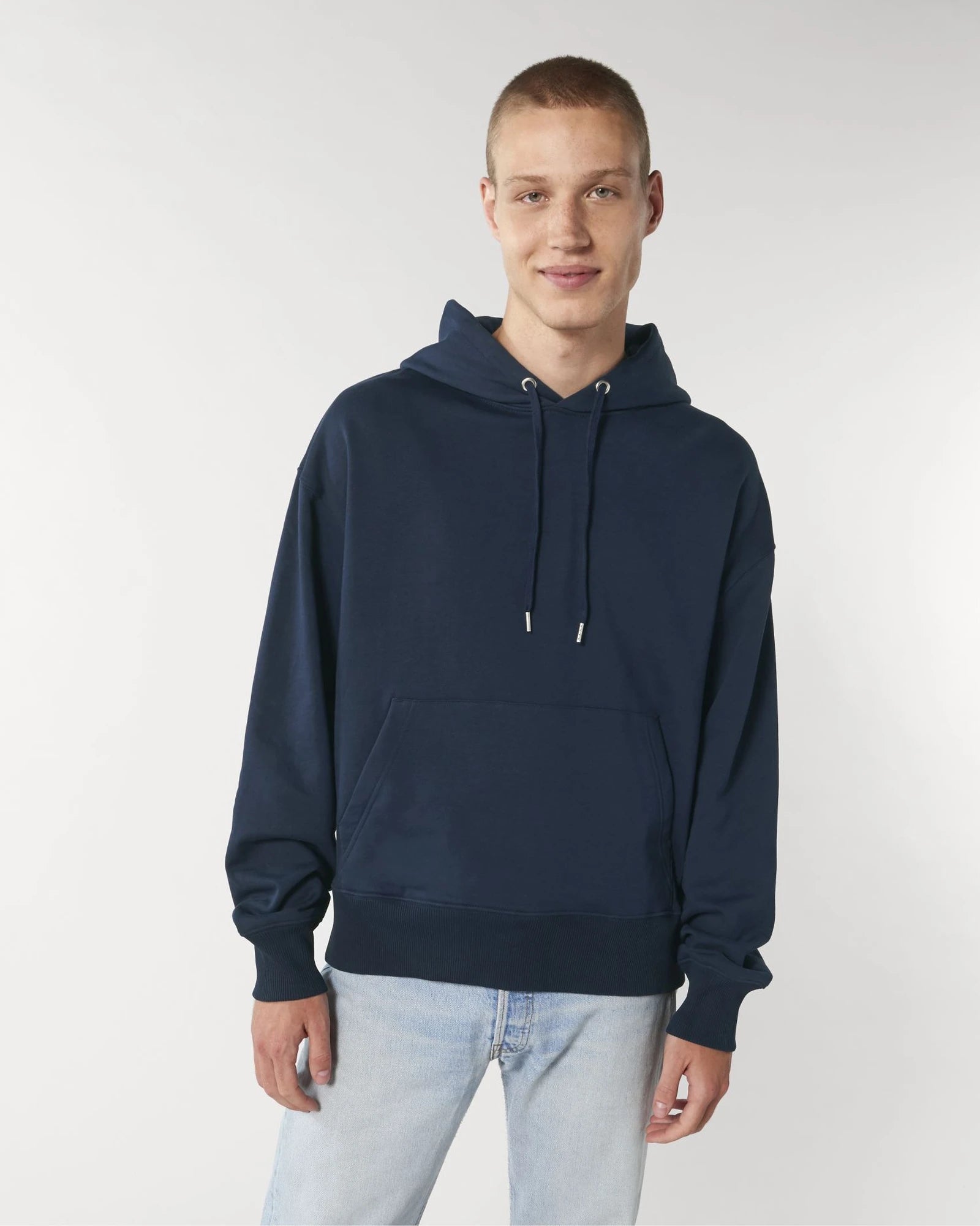 Bluza z kapturem unisex z bawełny organicznej Slammer z nadrukiem - 7