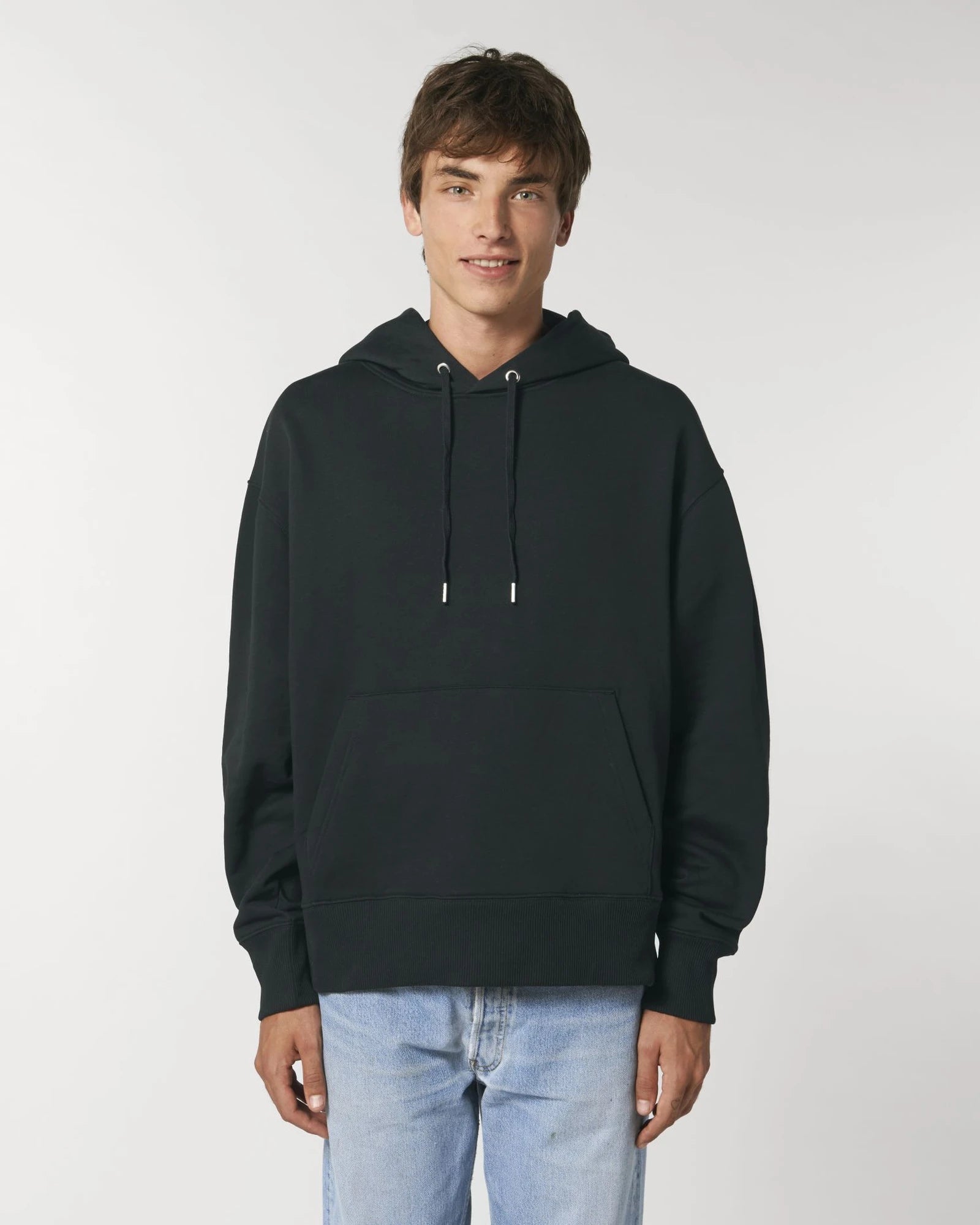 Bluza z kapturem unisex z bawełny organicznej Slammer z nadrukiem - 2