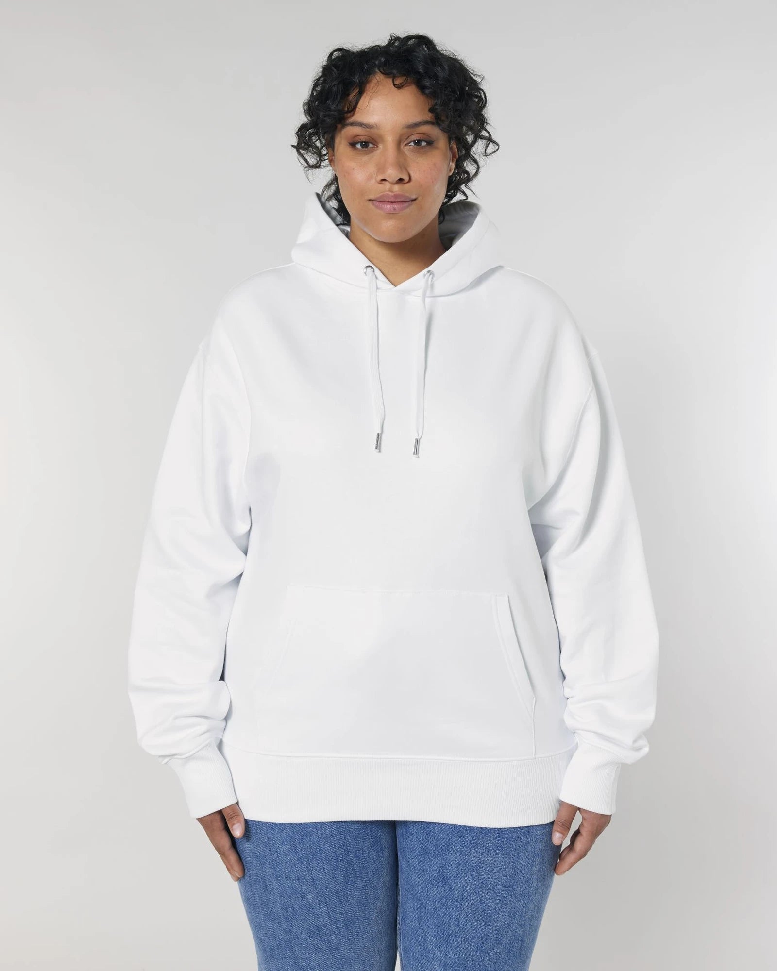 Bluza z kapturem unisex z bawełny organicznej Slammer z nadrukiem - 6