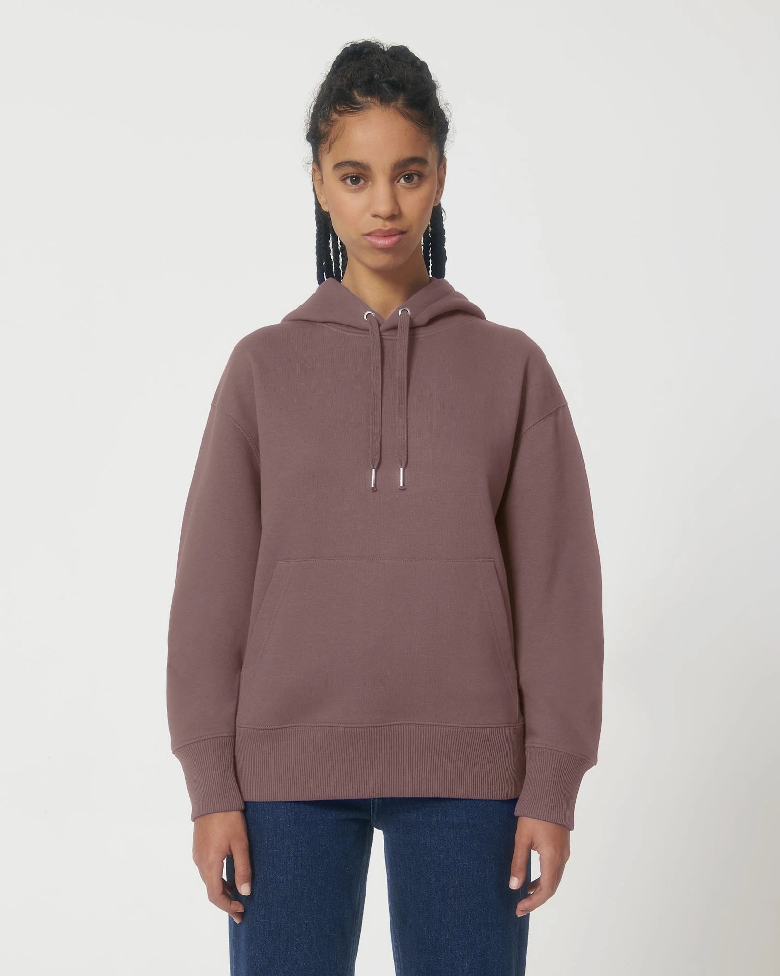 Bluza z kapturem unisex z bawełny organicznej Slammer z nadrukiem - 24
