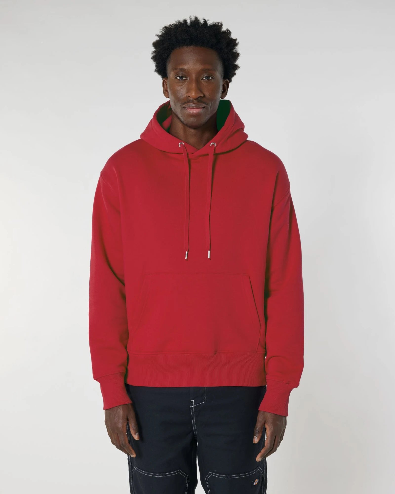 Bluza z kapturem unisex z bawełny organicznej Slammer z nadrukiem - 20