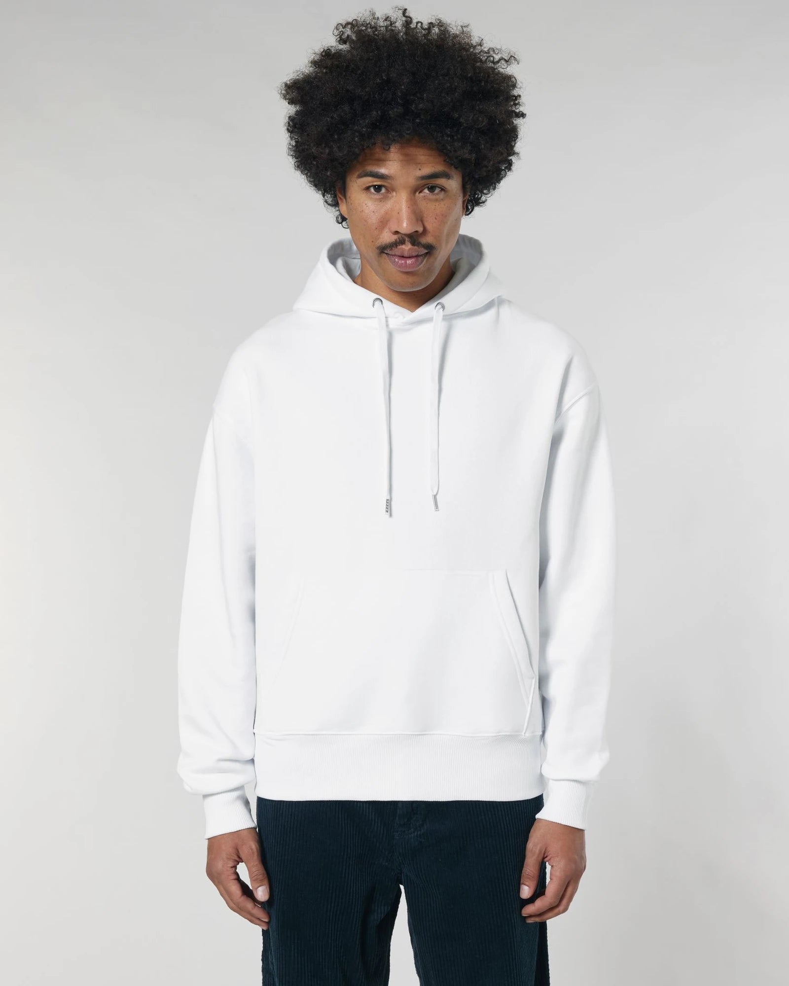 Bluza z kapturem unisex z bawełny organicznej Slammer z nadrukiem - 5