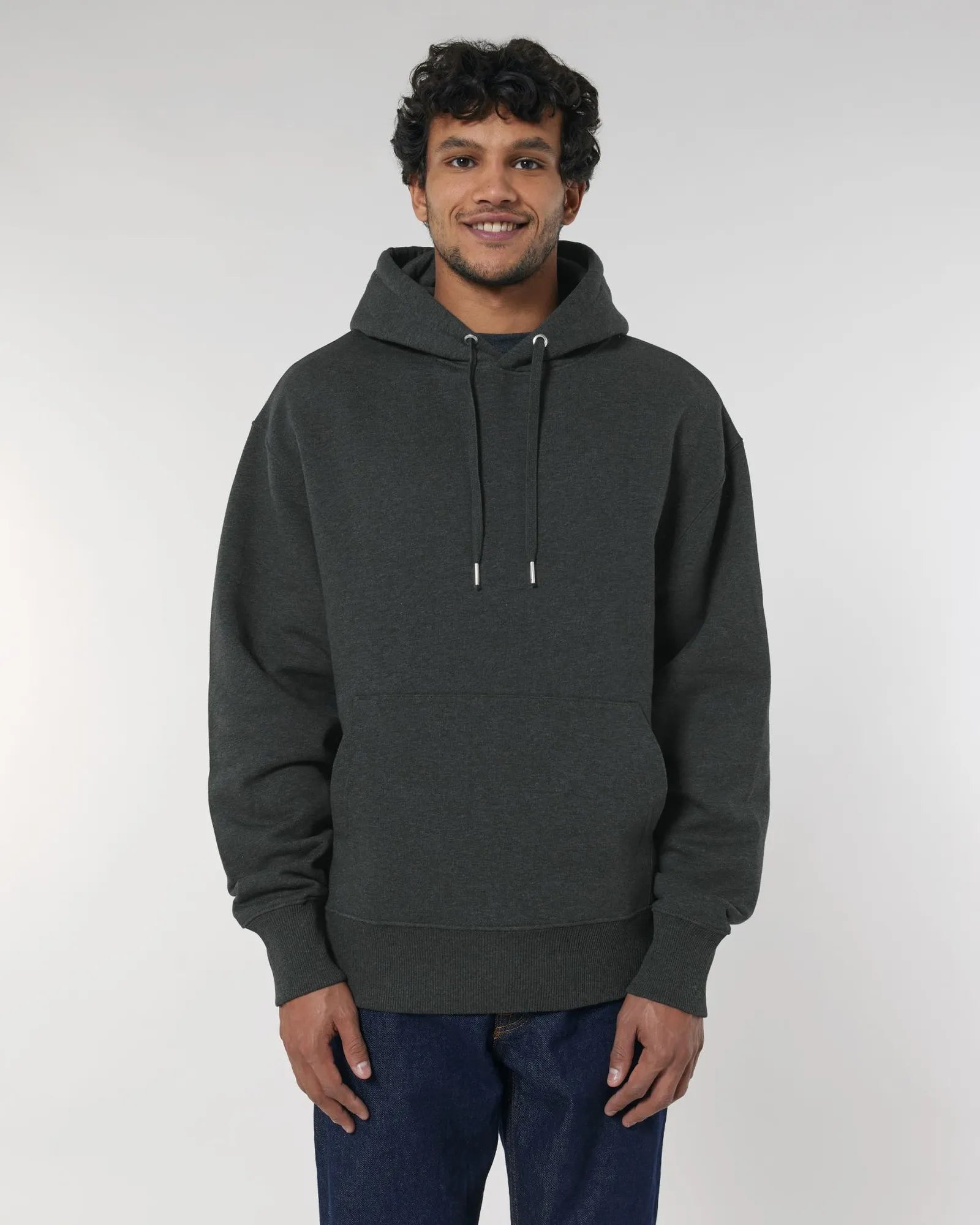 Bluza z kapturem unisex z bawełny organicznej Slammer z nadrukiem - 40