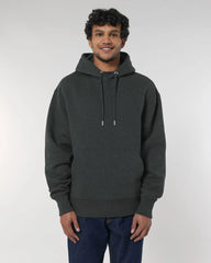 Bluza z kapturem unisex z bawełny organicznej Slammer z nadrukiem - 40