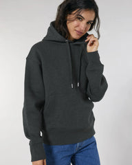 Bluza z kapturem unisex z bawełny organicznej Slammer z nadrukiem - 38