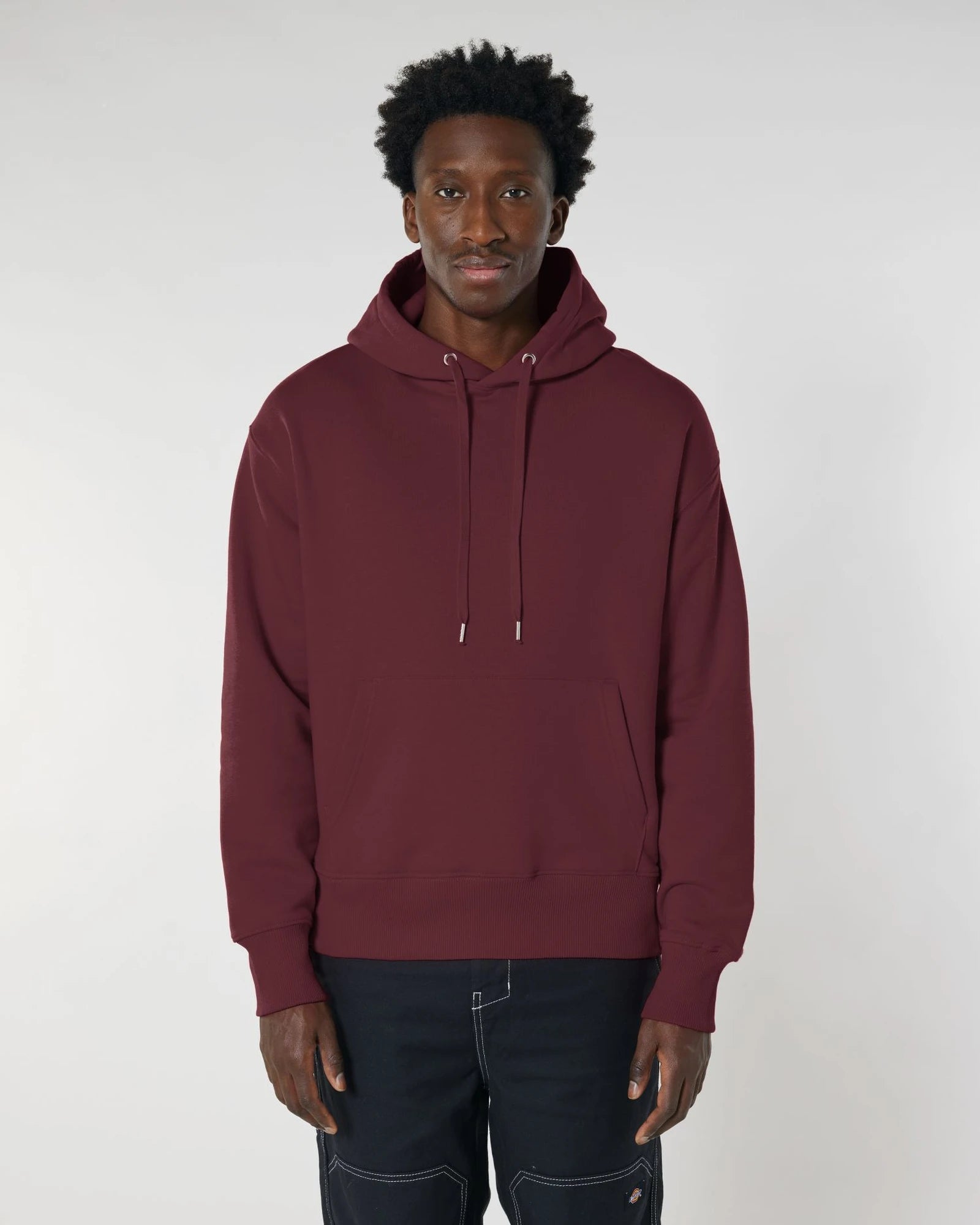 Bluza z kapturem unisex z bawełny organicznej Slammer z nadrukiem - 17