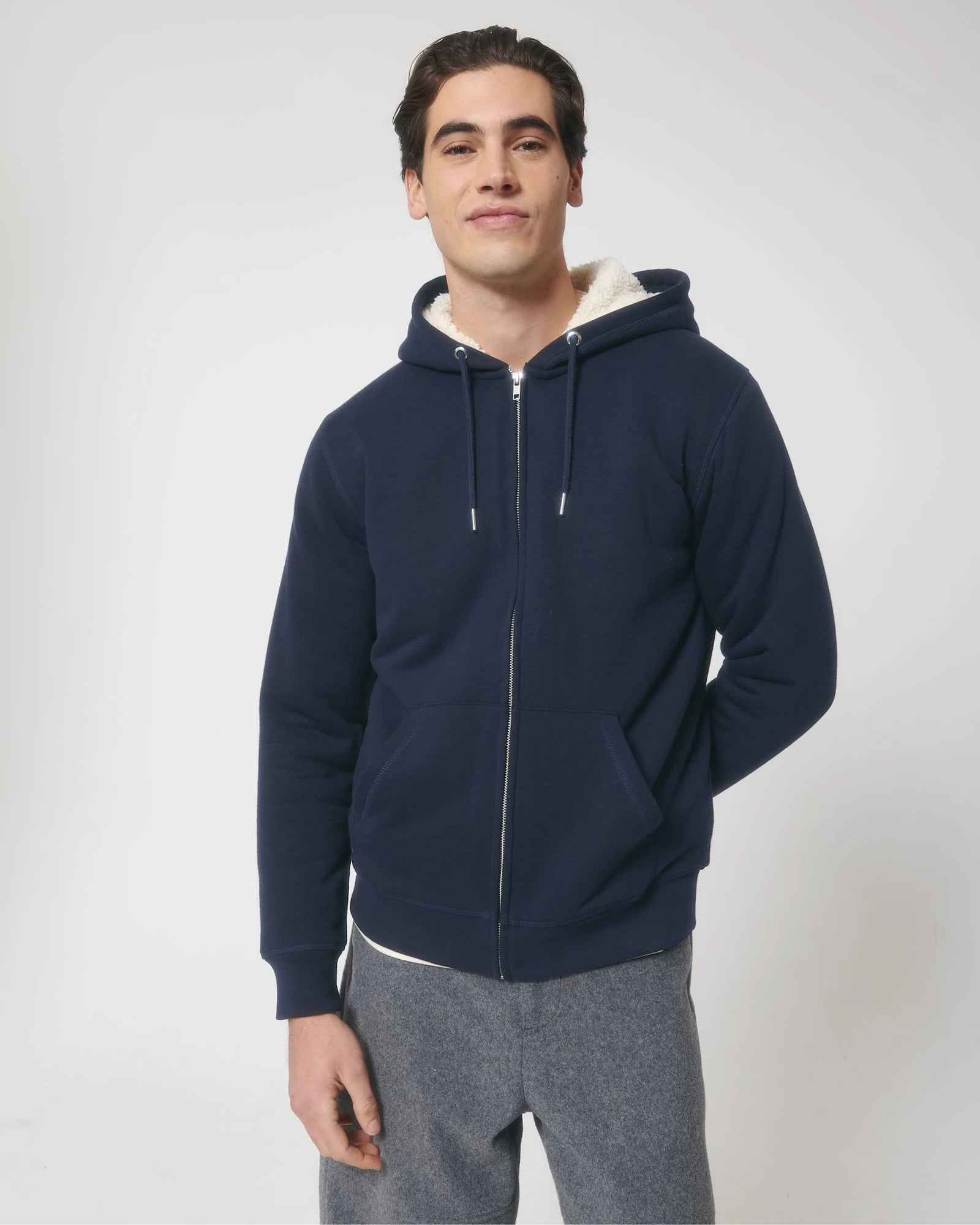 Rozpinana bluza z kapturem unisex Stanley/Stella Hygger z nadrukiem - 4