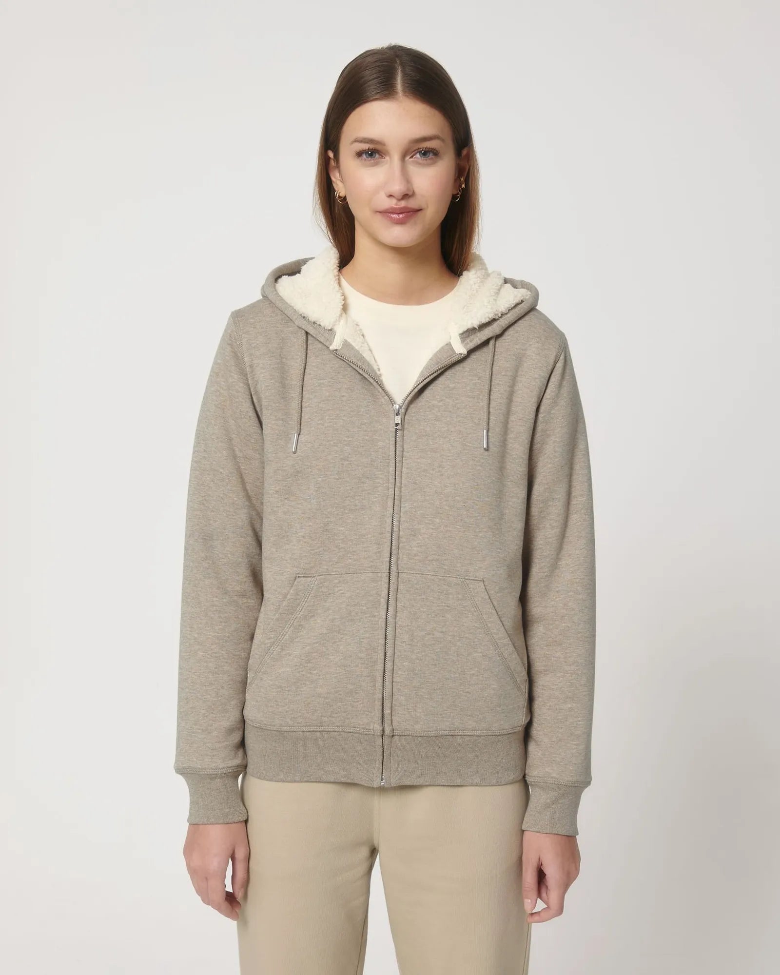 Rozpinana bluza z kapturem unisex Stanley/Stella Hygger z nadrukiem - 16