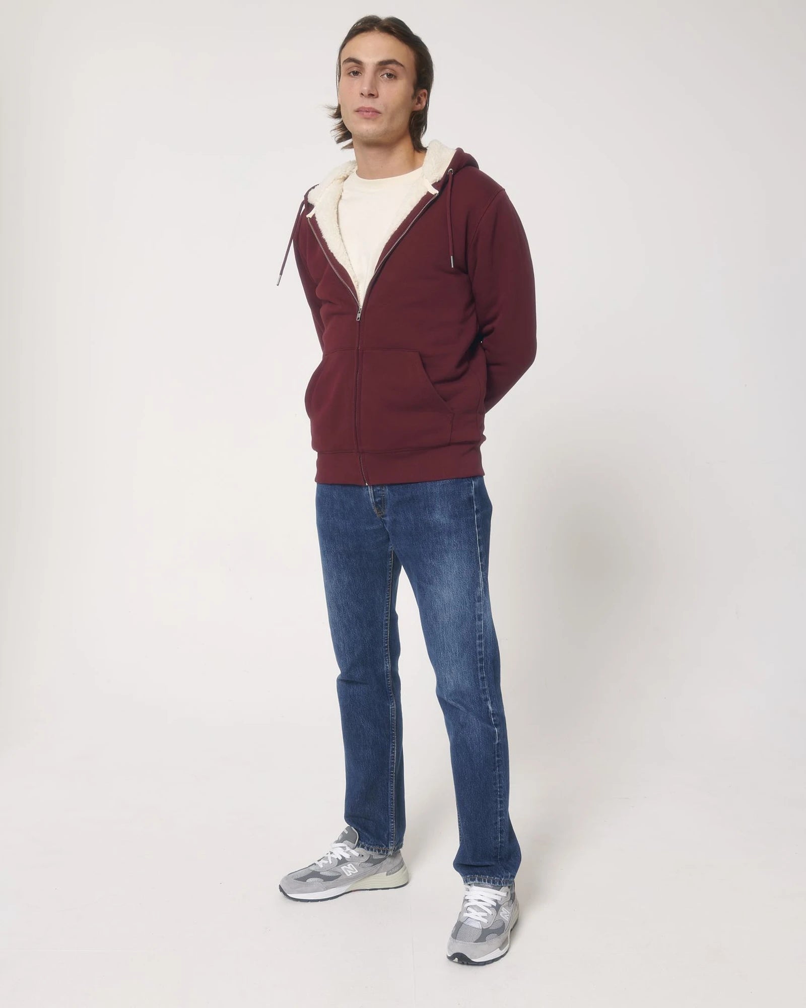 Rozpinana bluza z kapturem unisex Stanley/Stella Hygger z nadrukiem - 10