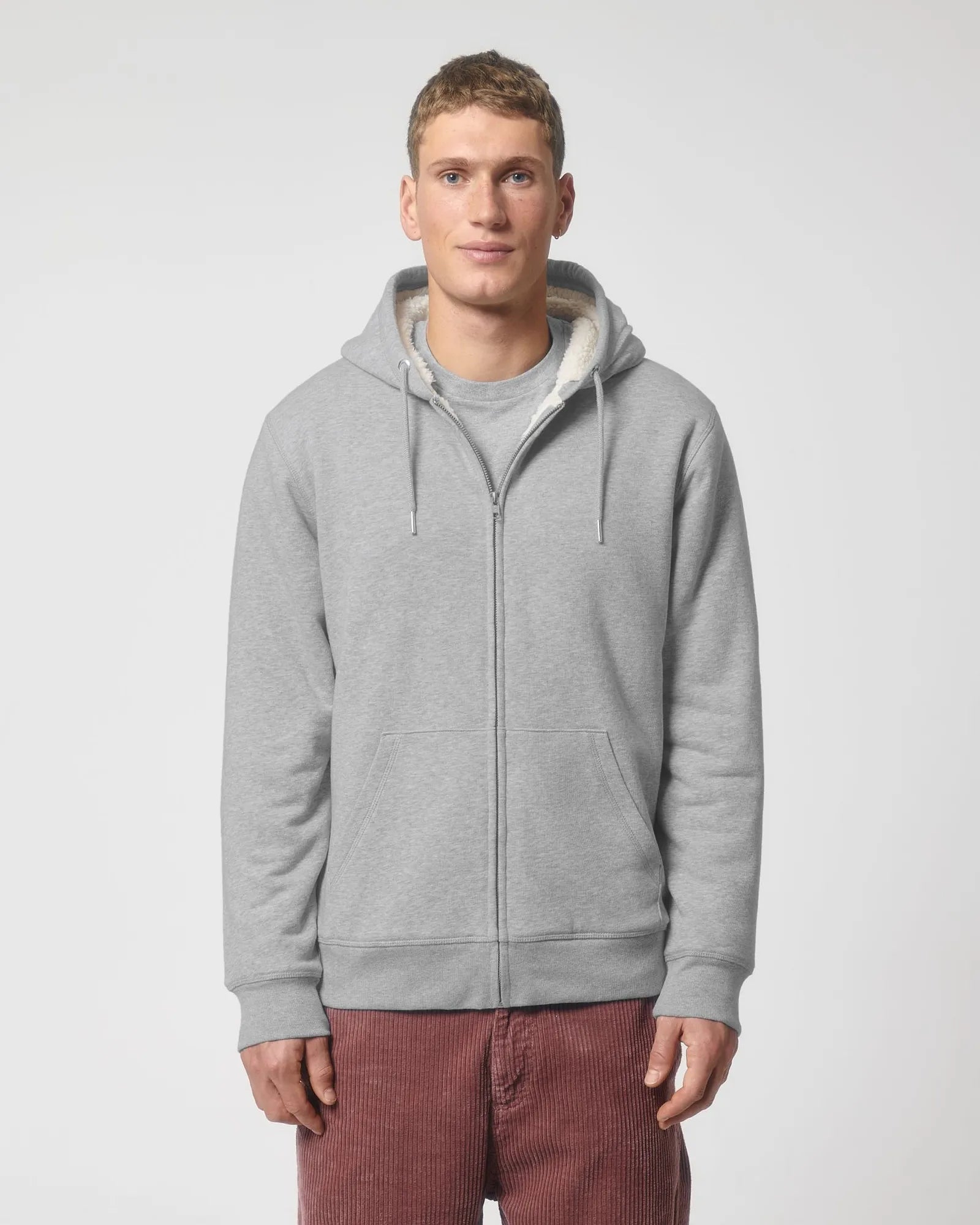 Rozpinana bluza z kapturem unisex Stanley/Stella Hygger z nadrukiem - 7