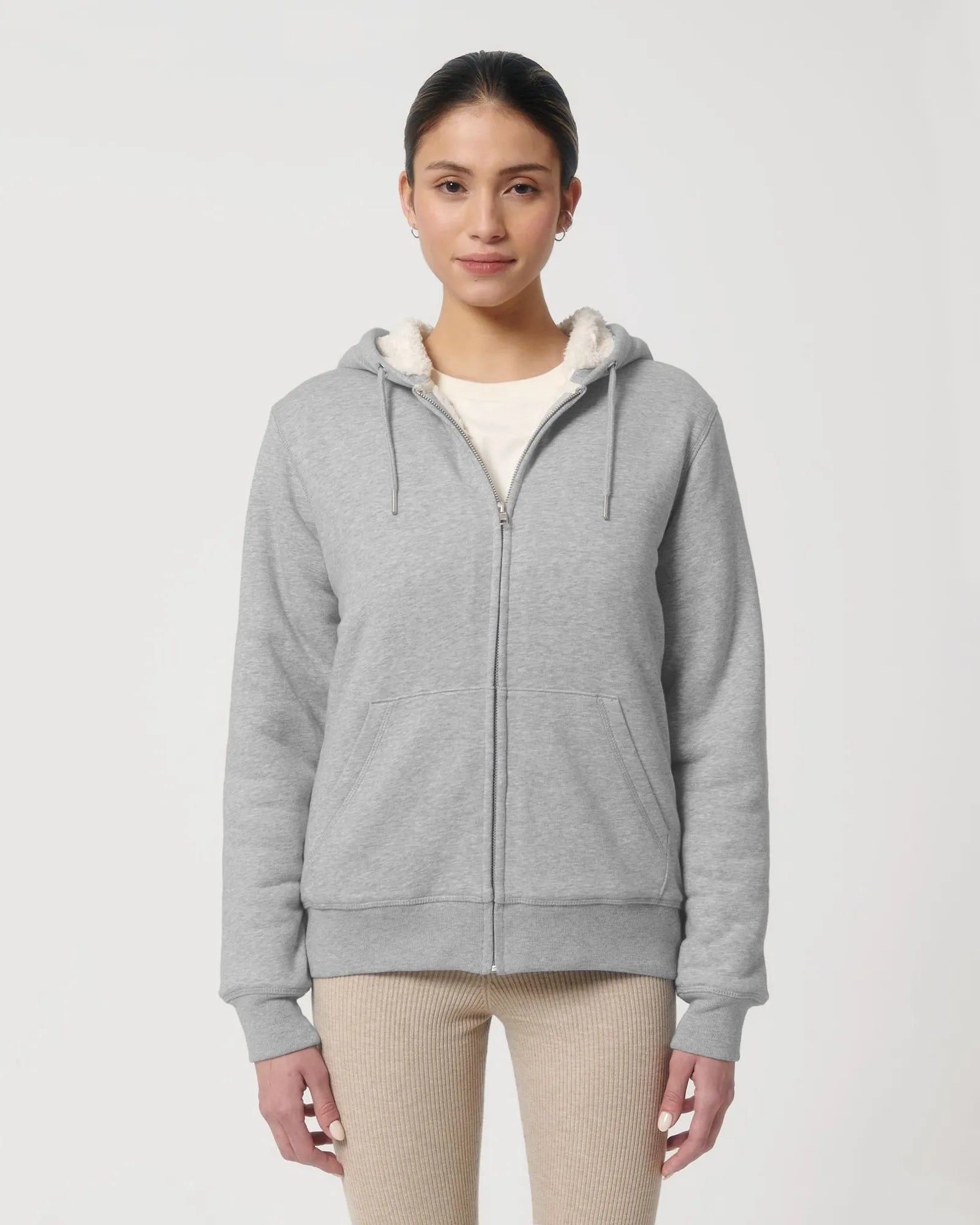 Rozpinana bluza z kapturem unisex Stanley/Stella Hygger z nadrukiem - 9