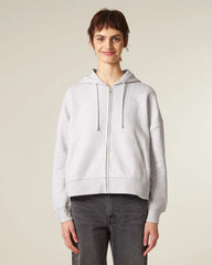 Bluza z kapturem rozpinana z bawełny organicznej Stanley/Stella Ida z nadrukiem - 8