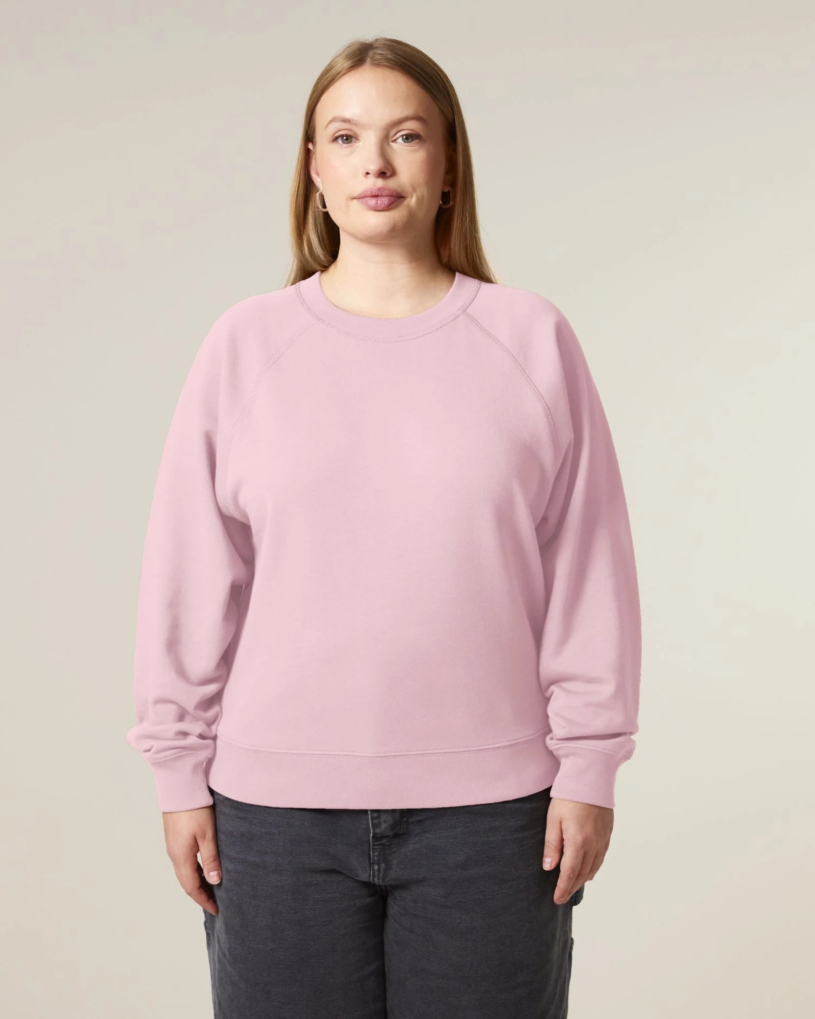 Bluza z okrągłym dekoltem z bawełny organicznej Stella Clara z nadrukiem - 4